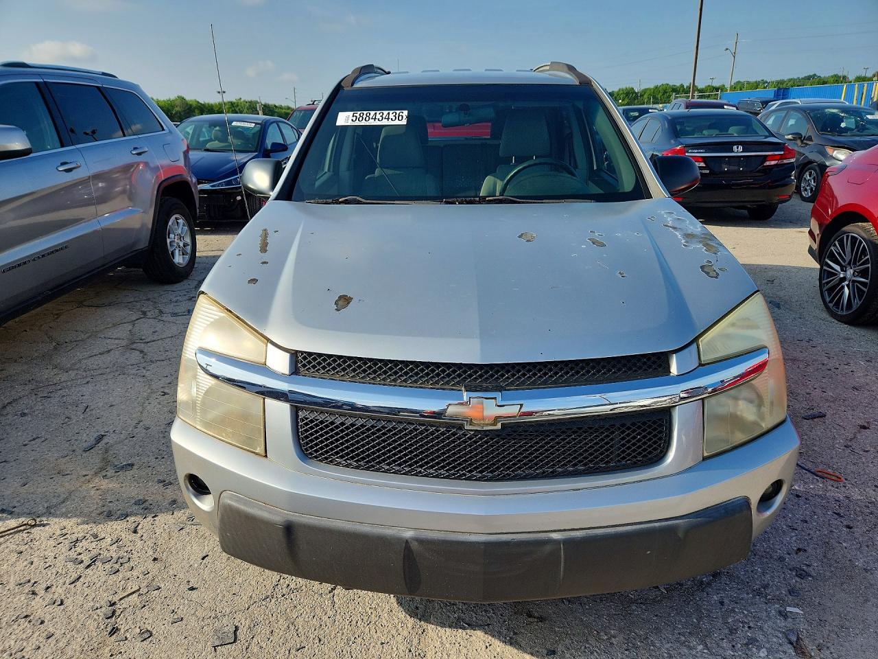 2005 Chevrolet Equinox Ls Silver vin: 2CNDL23FX56036020
