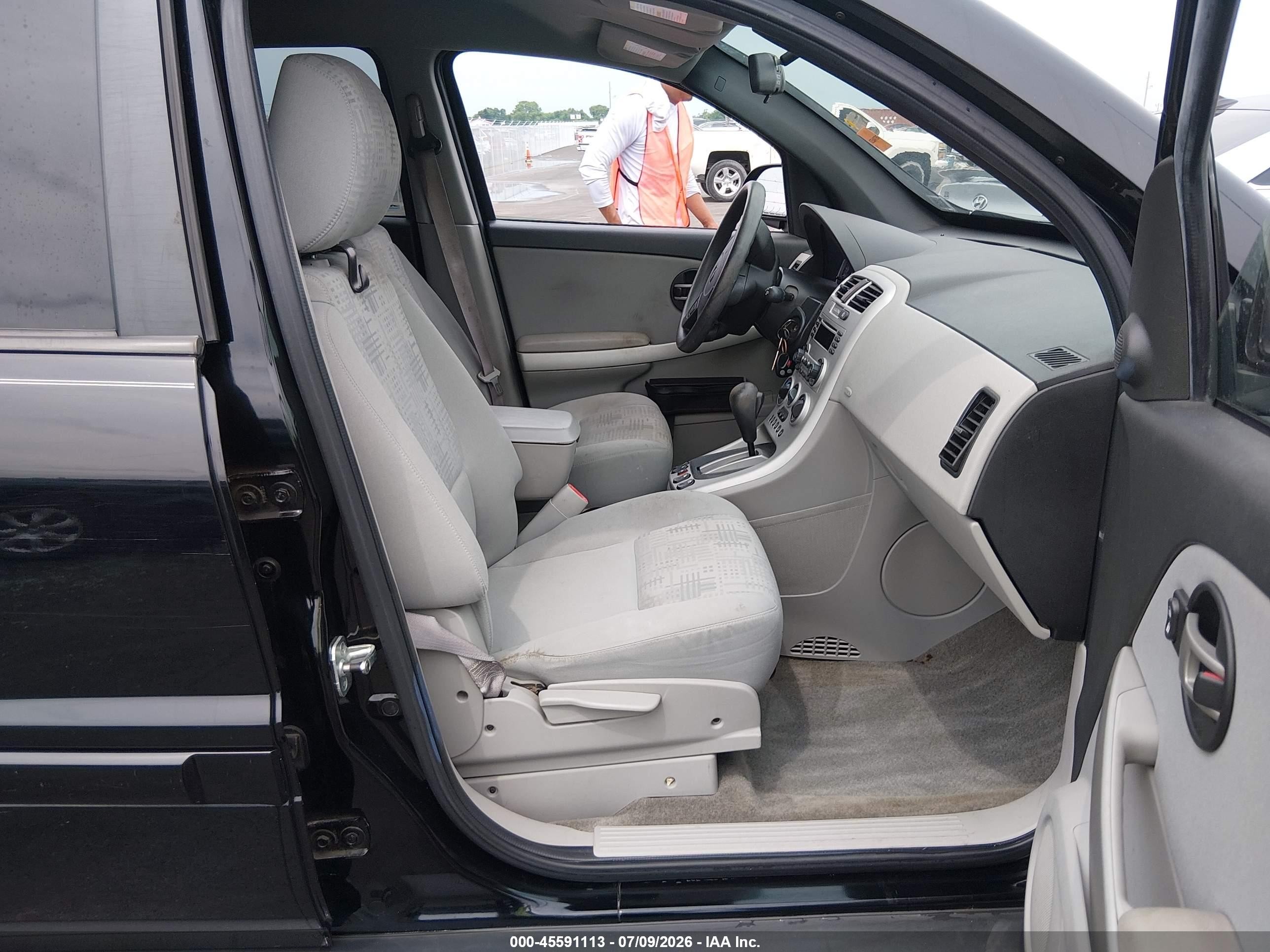 2005 Chevrolet Equinox Ls Black vin: 2CNDL23FX56134822