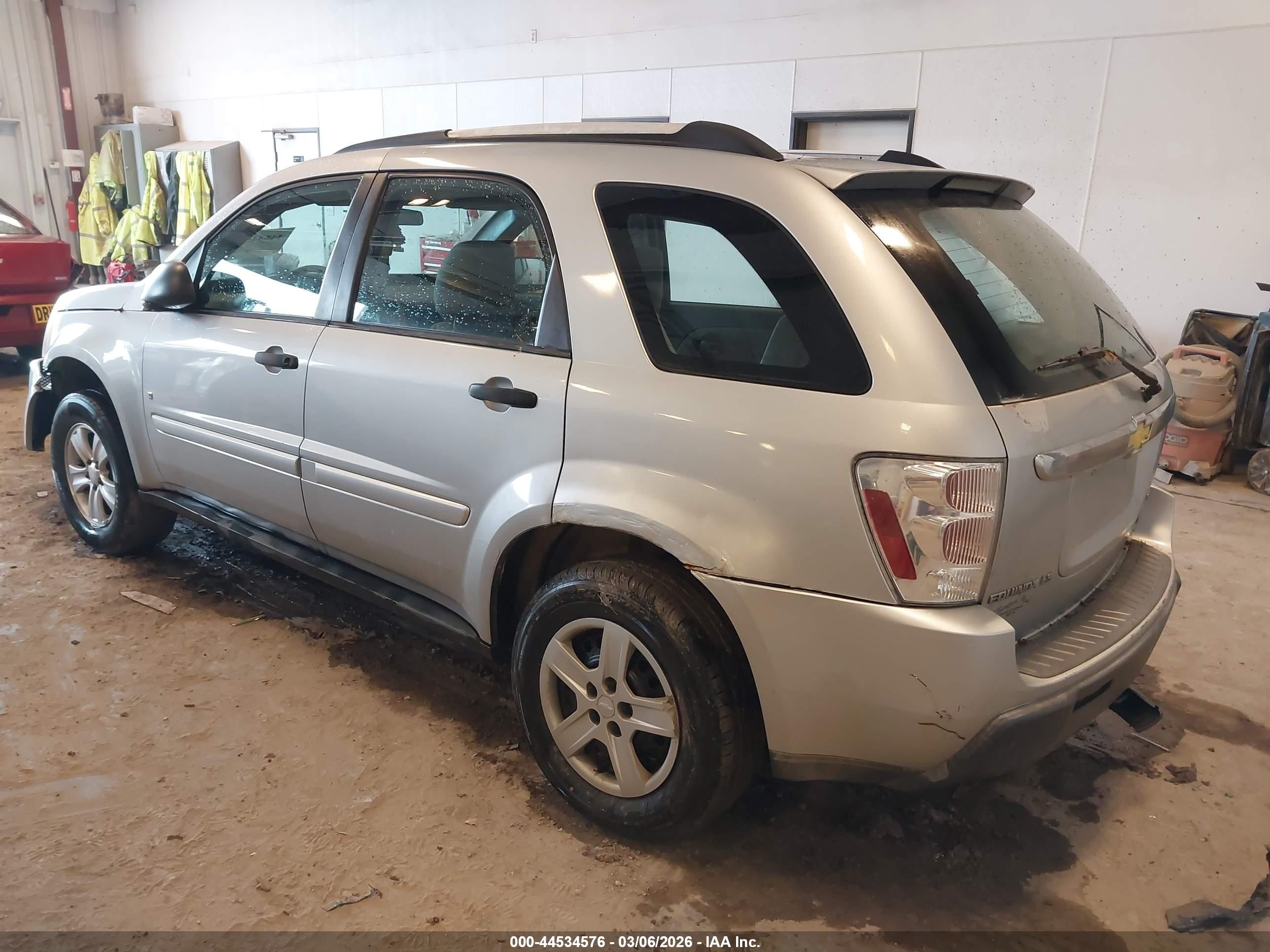 2006 Chevrolet Equinox Ls Silver vin: 2CNDL23FX66108884