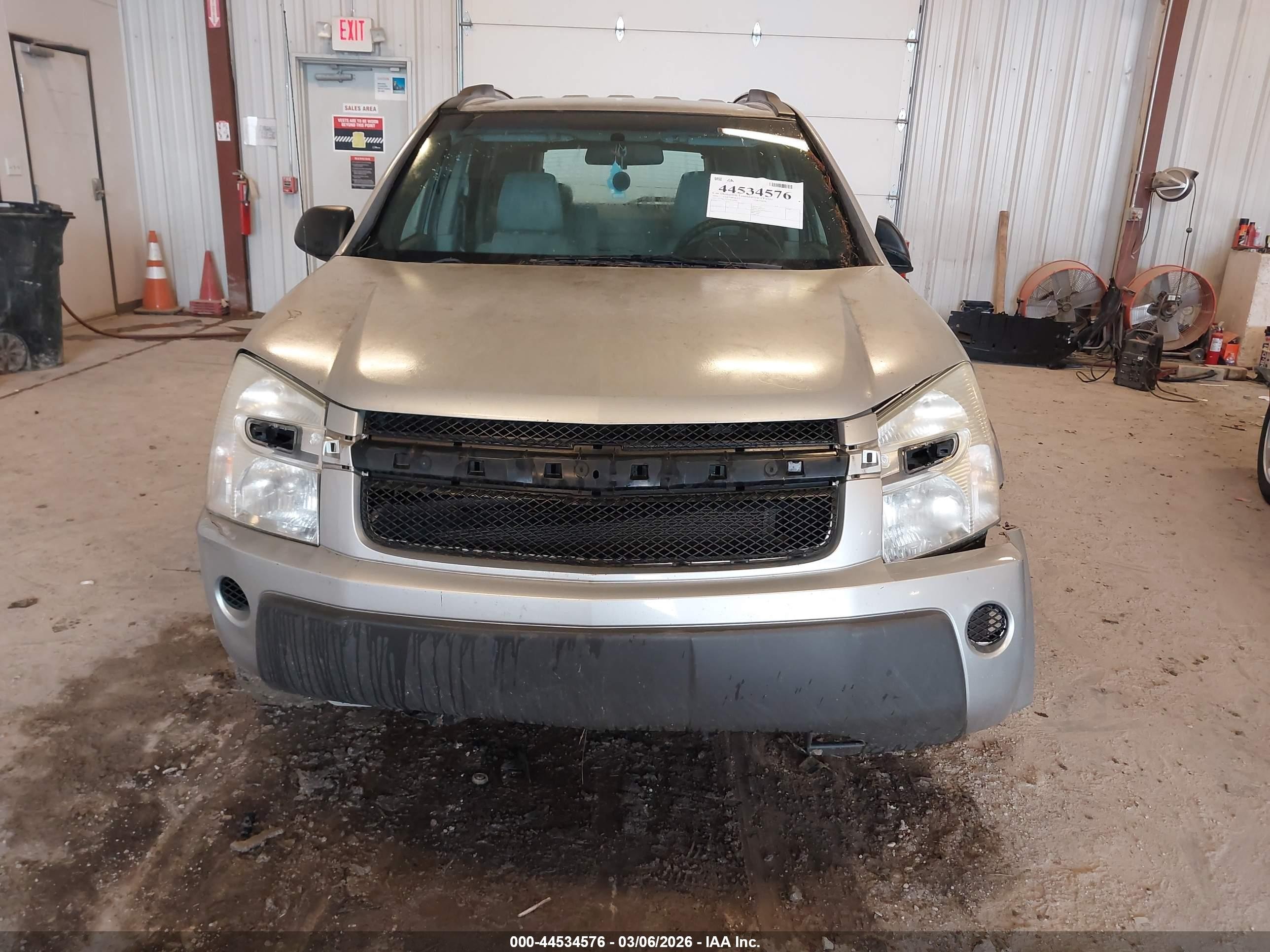 2006 Chevrolet Equinox Ls Silver vin: 2CNDL23FX66108884