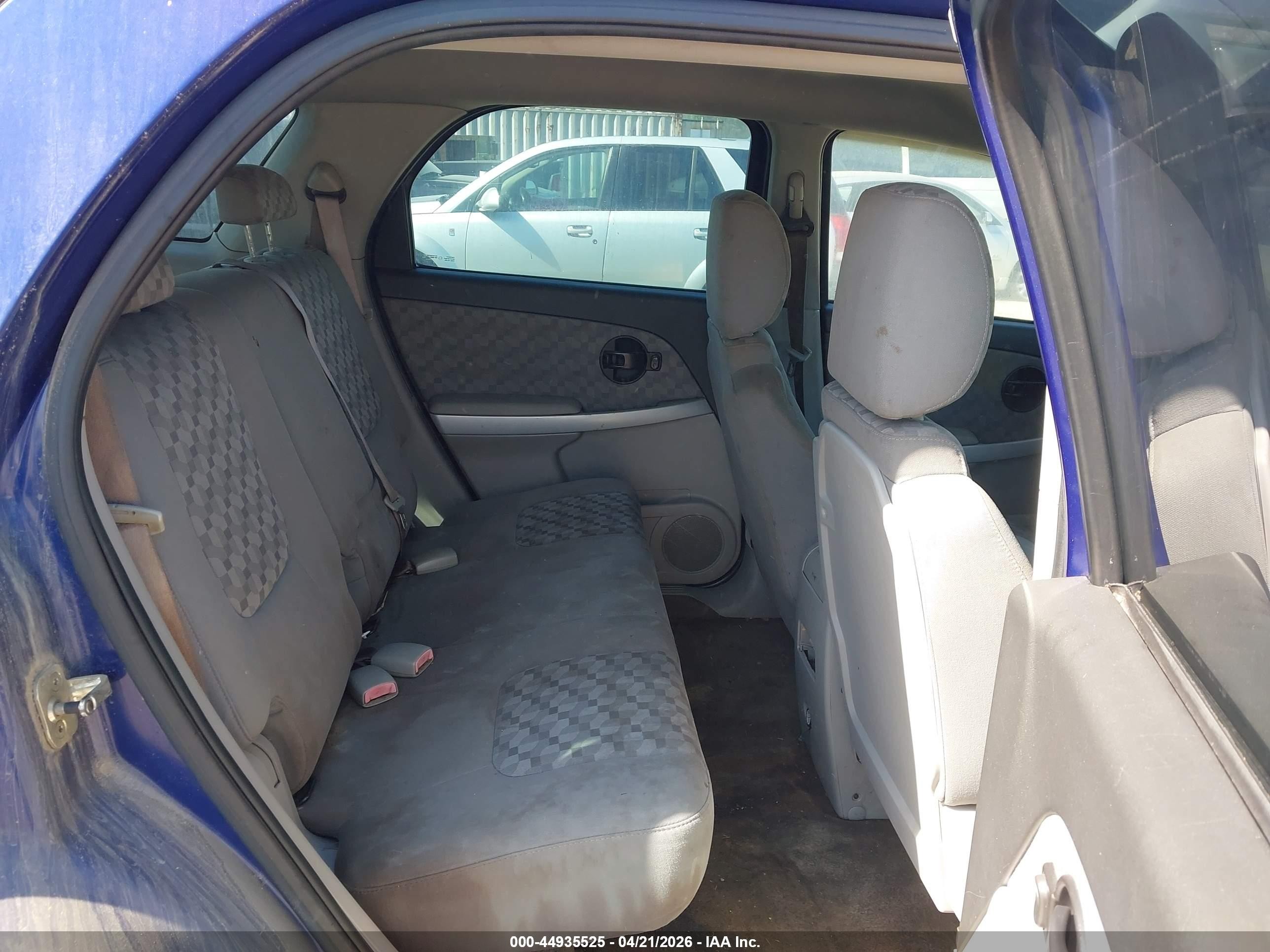 2007 Chevrolet Equinox Ls Blue vin: 2CNDL23FX76076083