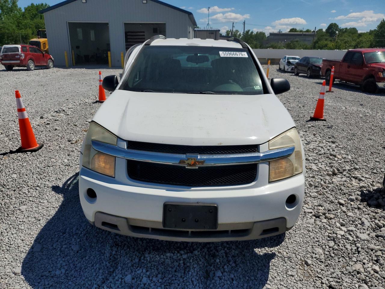 2008 Chevrolet Equinox Ls Белый vin: 2CNDL23FX86068776