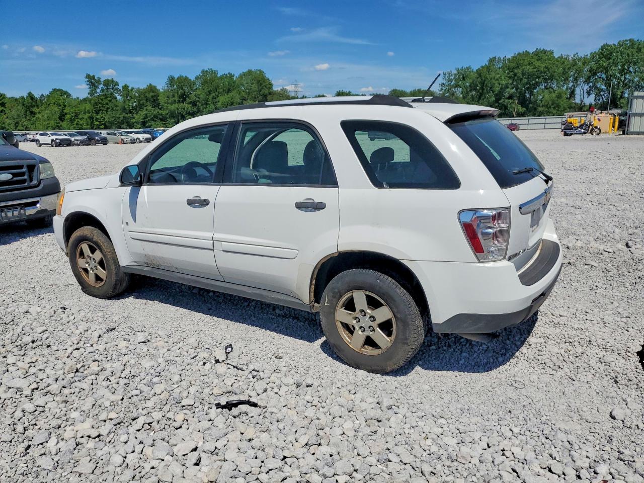 2008 Chevrolet Equinox Ls Белый vin: 2CNDL23FX86068776