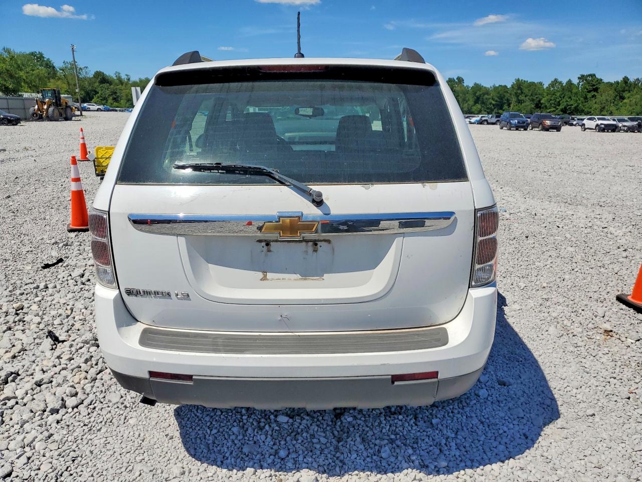 2008 Chevrolet Equinox Ls Белый vin: 2CNDL23FX86068776
