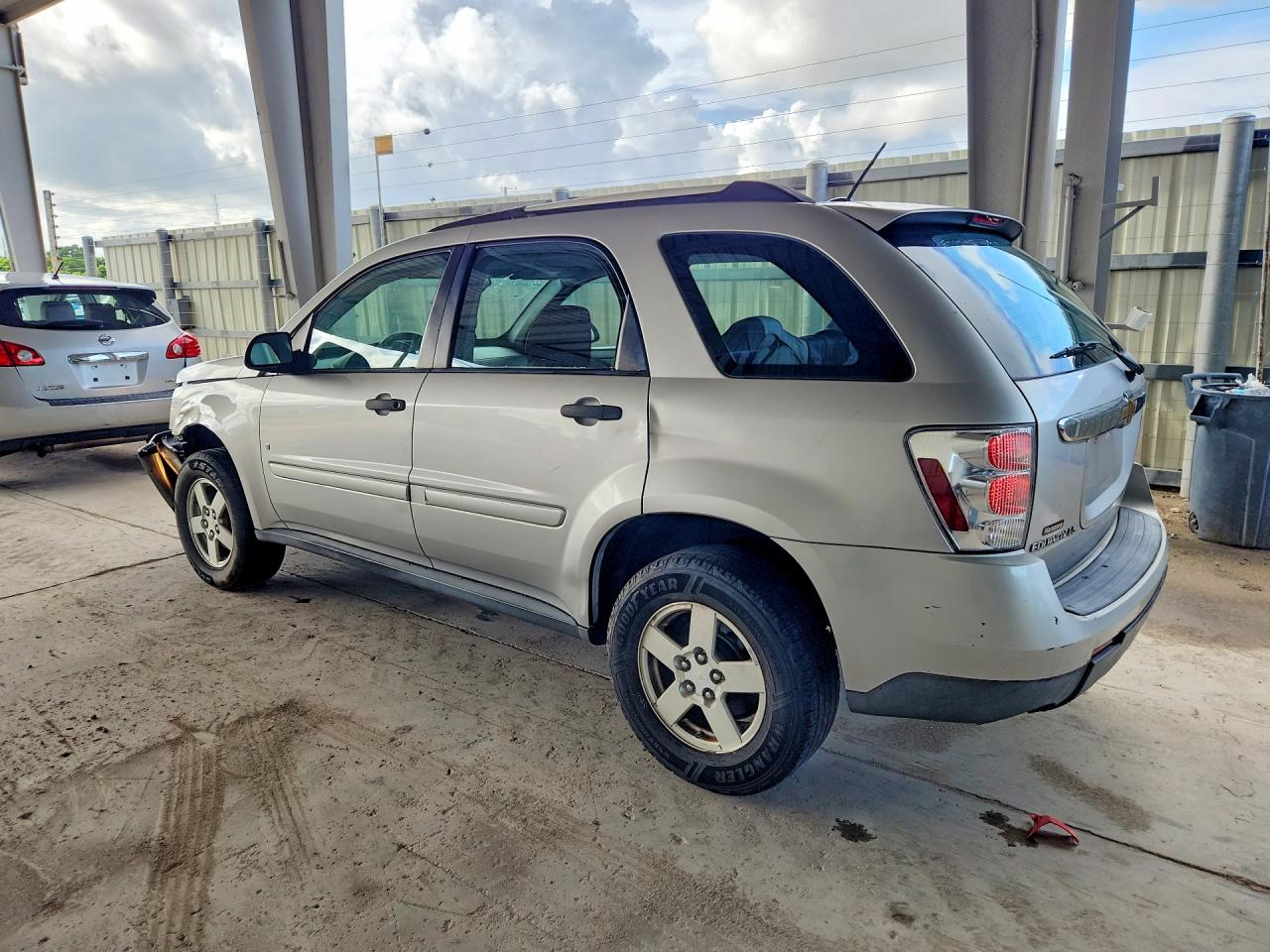 2008 Chevrolet Equinox Ls Серебряный vin: 2CNDL23FX86310630
