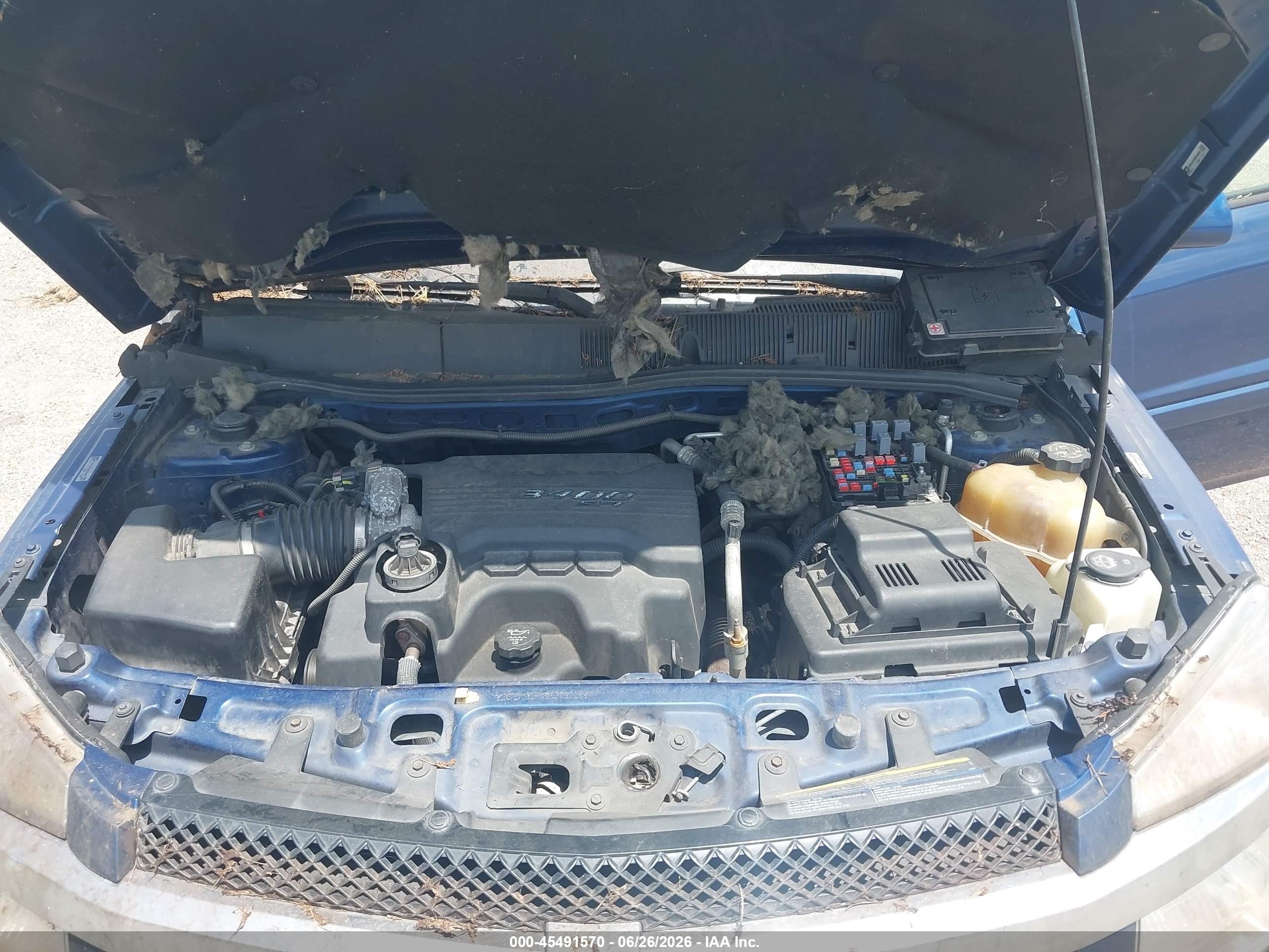 2009 Chevrolet Equinox Lt Blue vin: 2CNDL33F096209006