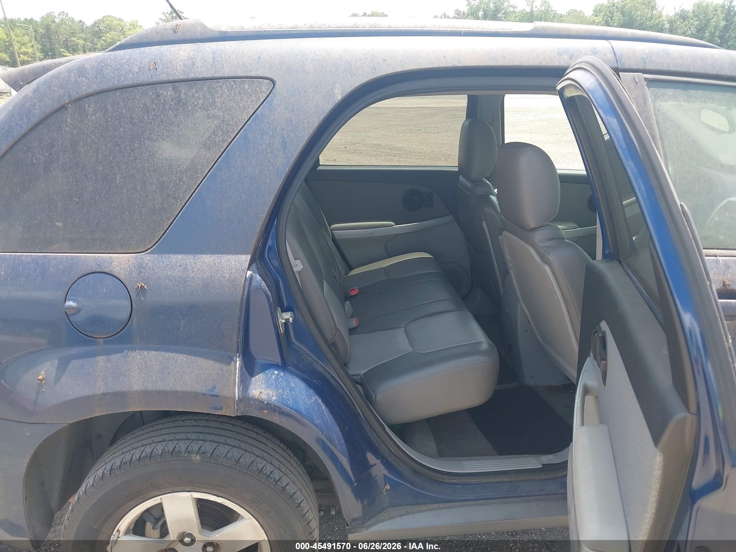 2009 Chevrolet Equinox Lt Blue vin: 2CNDL33F096209006