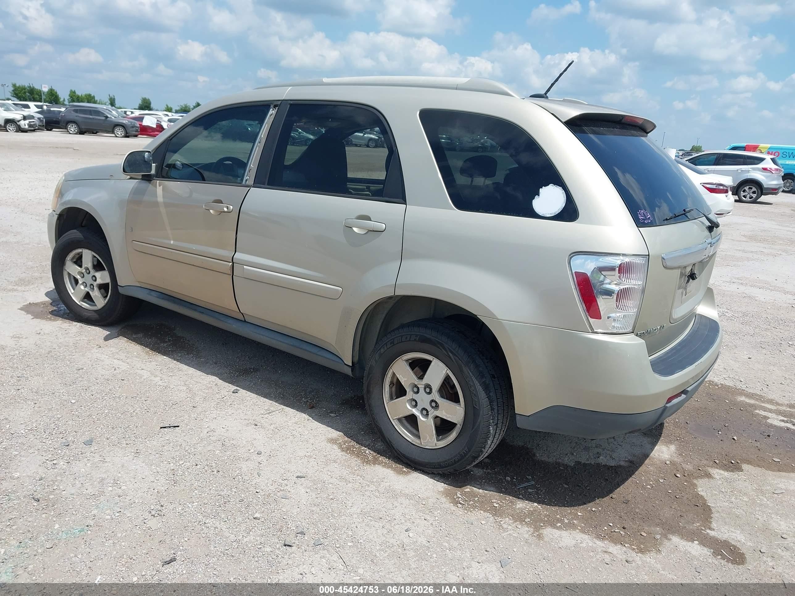 2009 Chevrolet Equinox Lt Brown vin: 2CNDL33F096240658