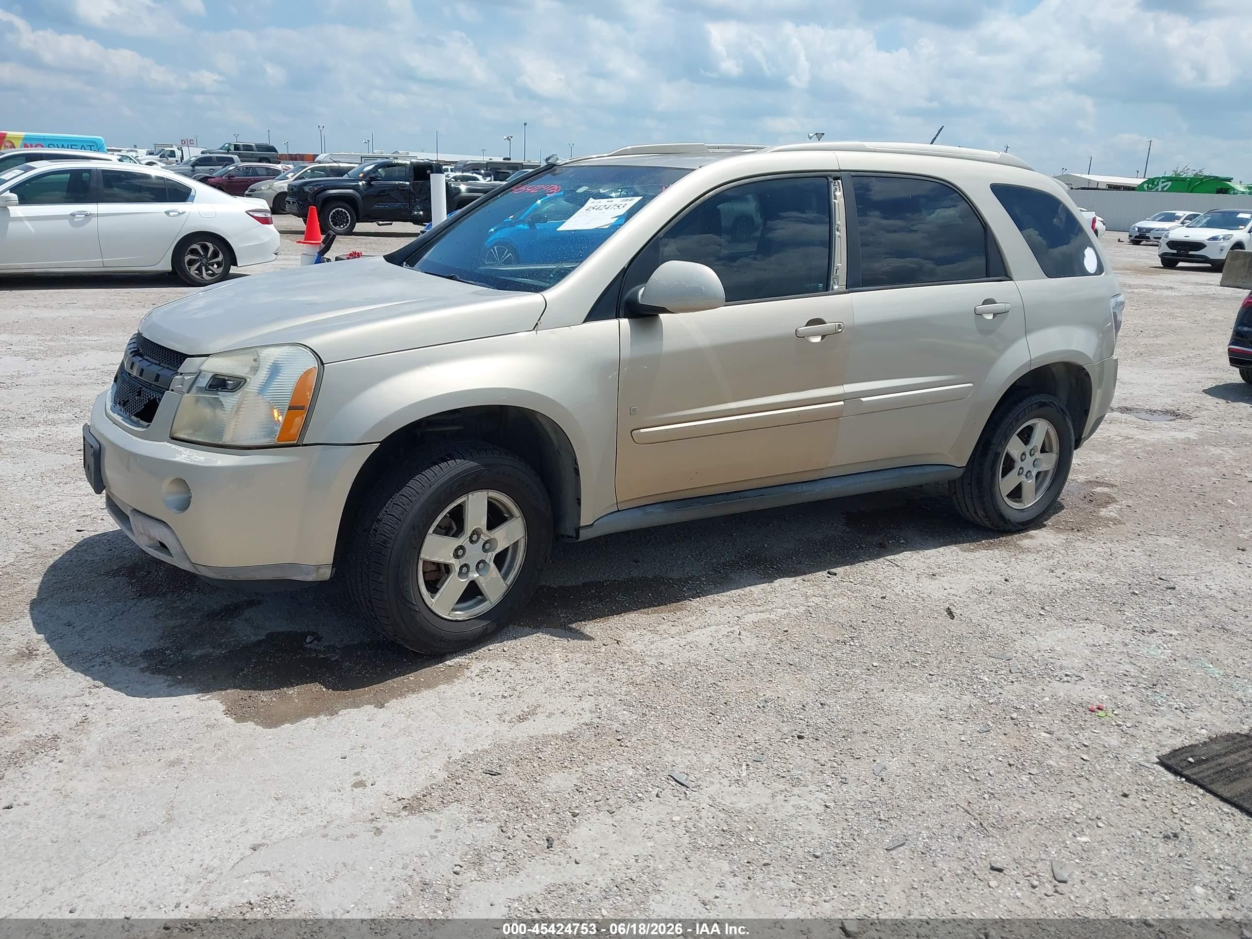 2009 Chevrolet Equinox Lt Brown vin: 2CNDL33F096240658