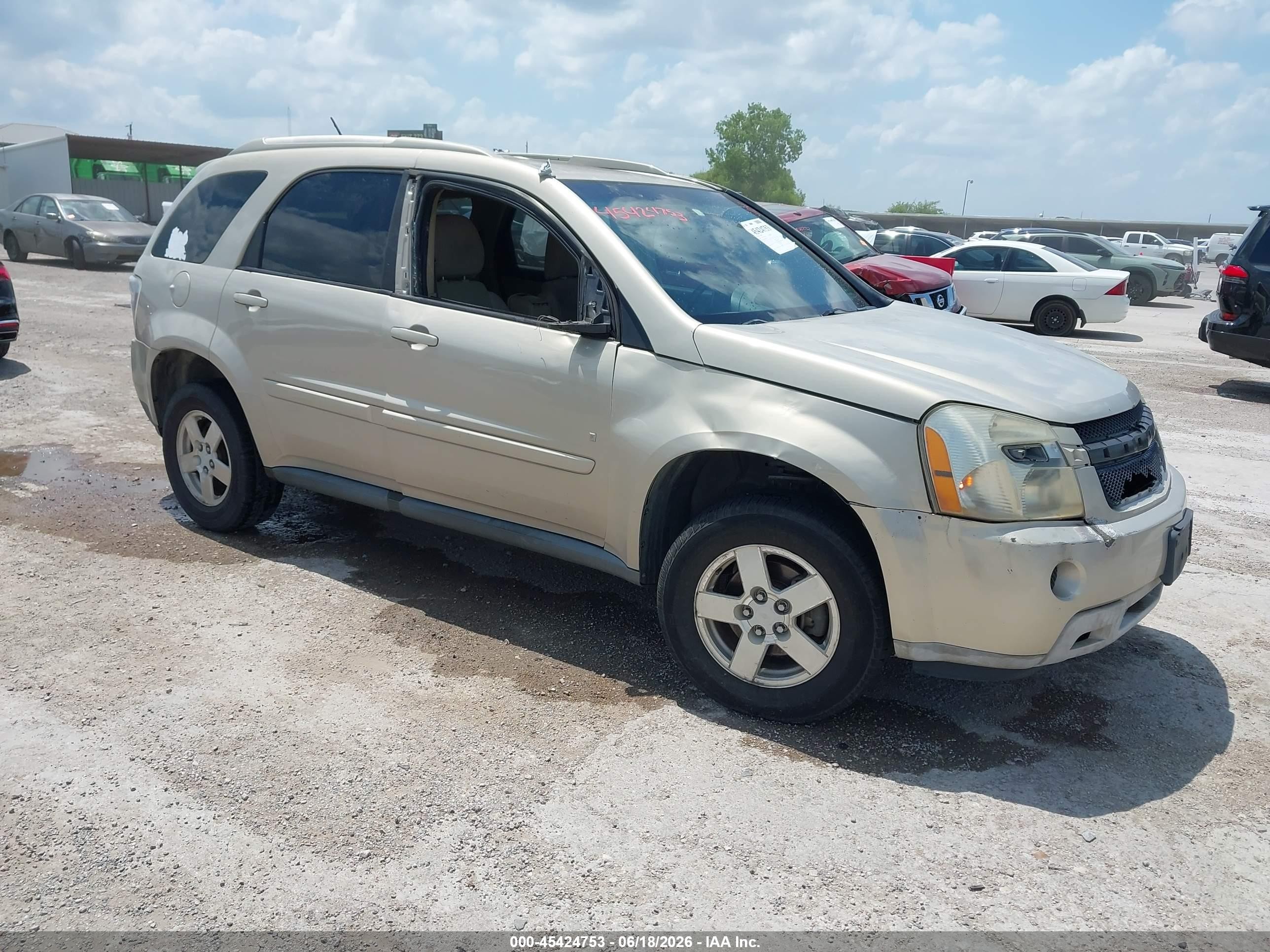2009 Chevrolet Equinox Lt Brown vin: 2CNDL33F096240658