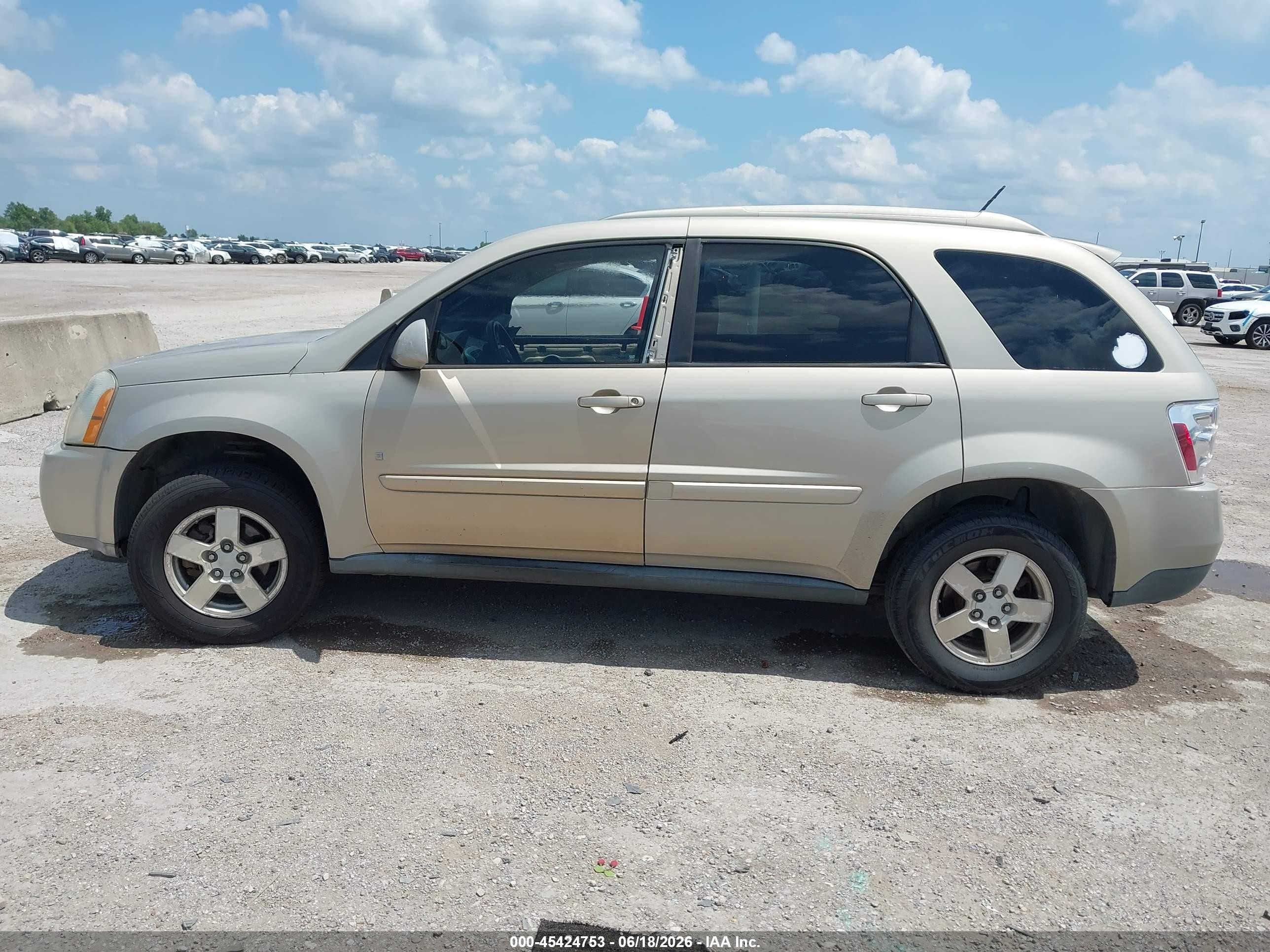 2009 Chevrolet Equinox Lt Brown vin: 2CNDL33F096240658