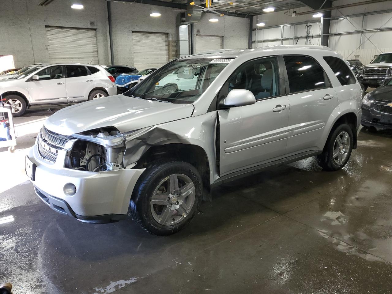 2009 Chevrolet Equinox Lt Silver vin: 2CNDL33F296222193