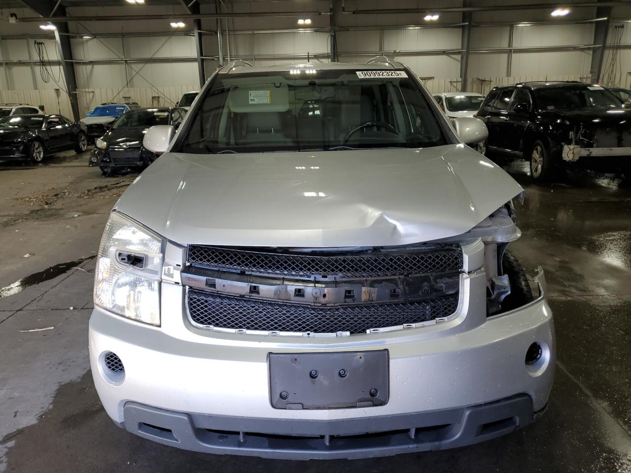 2009 Chevrolet Equinox Lt Silver vin: 2CNDL33F296222193