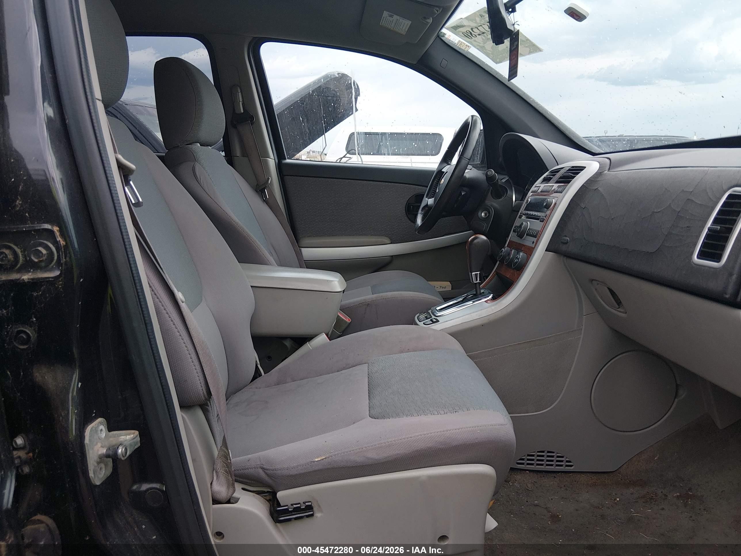 2008 Chevrolet Equinox Lt Black vin: 2CNDL33F386330966