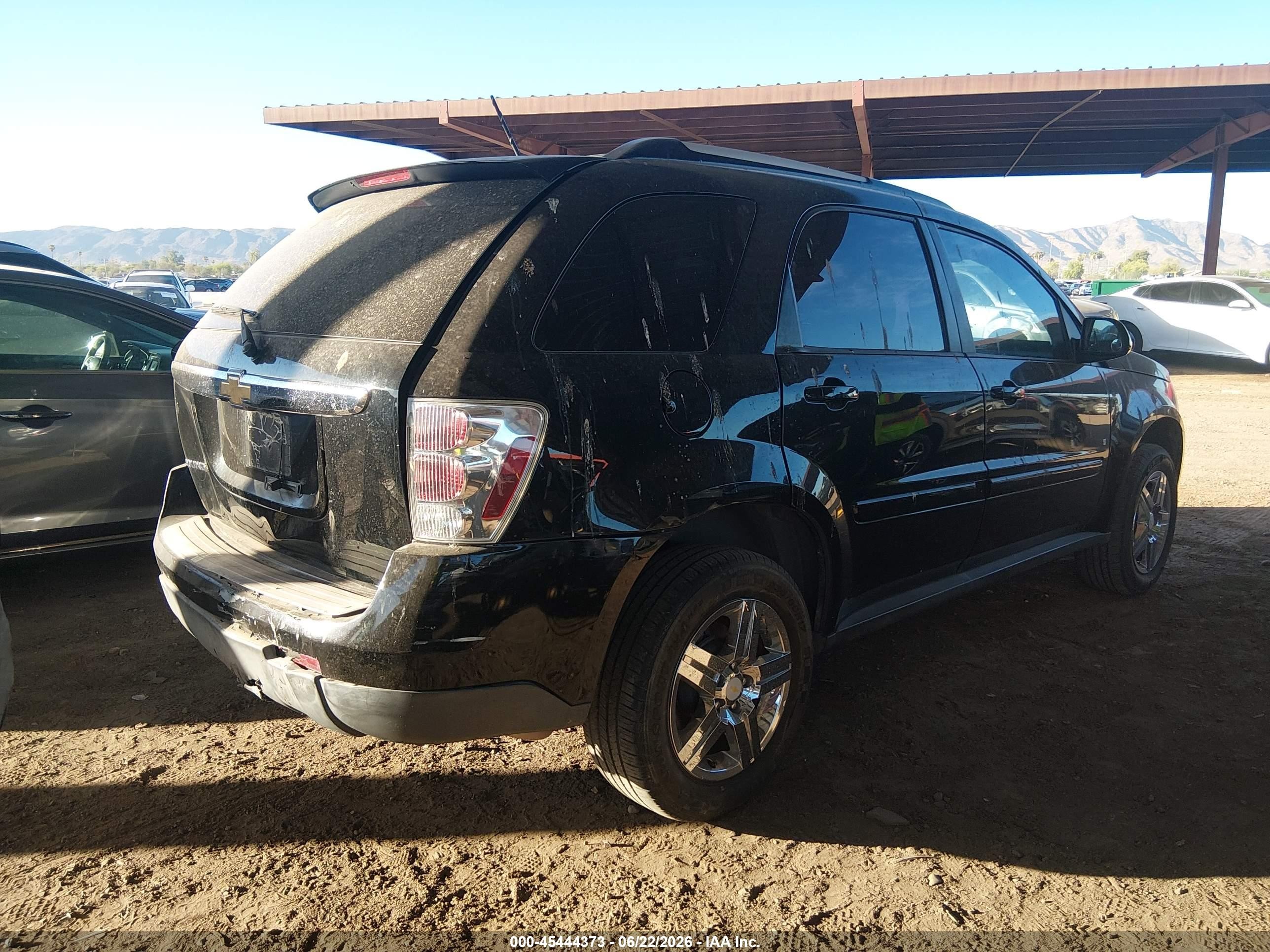 2009 Chevrolet Equinox Lt Black vin: 2CNDL33F396222025