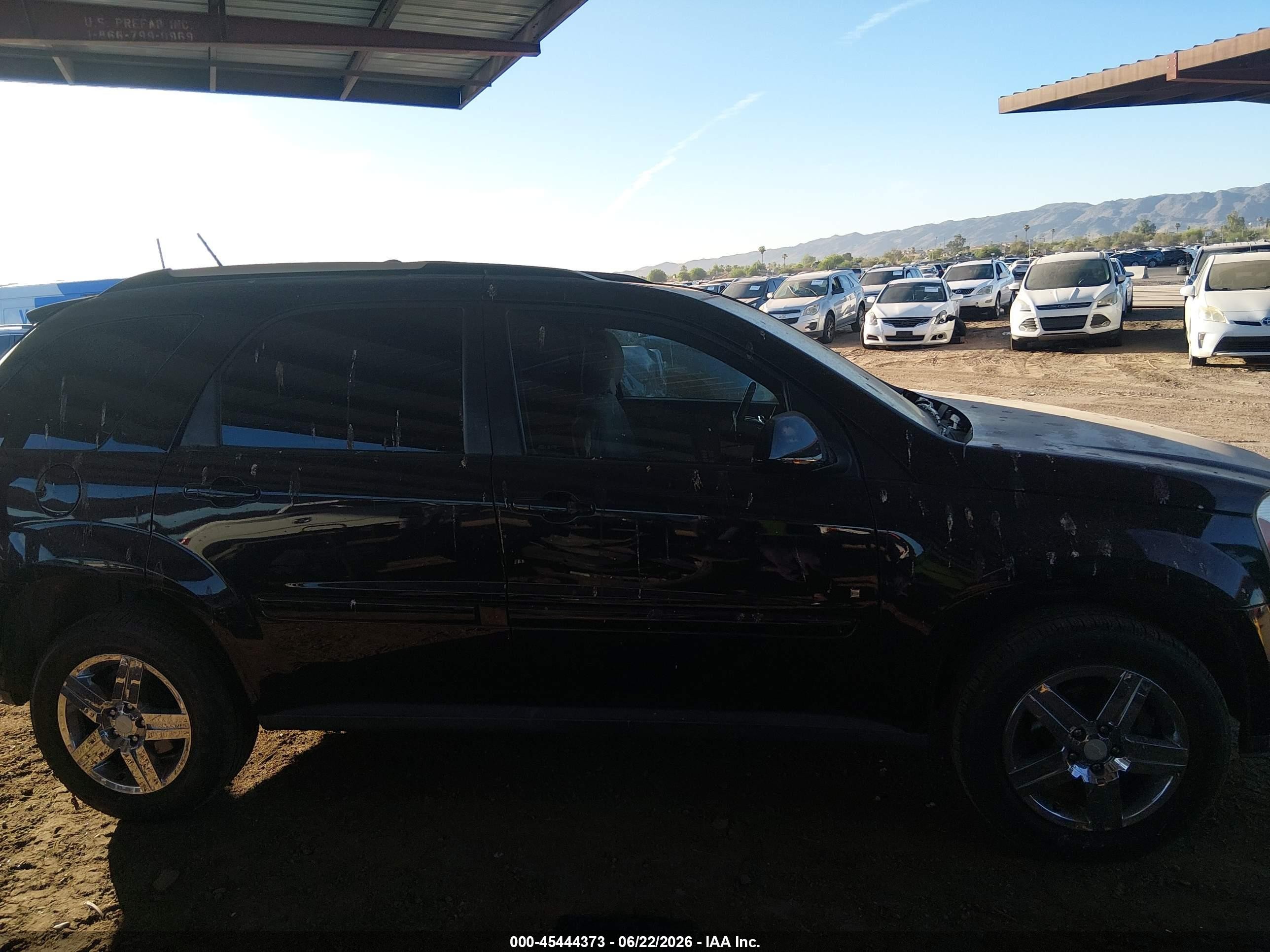 2009 Chevrolet Equinox Lt Black vin: 2CNDL33F396222025