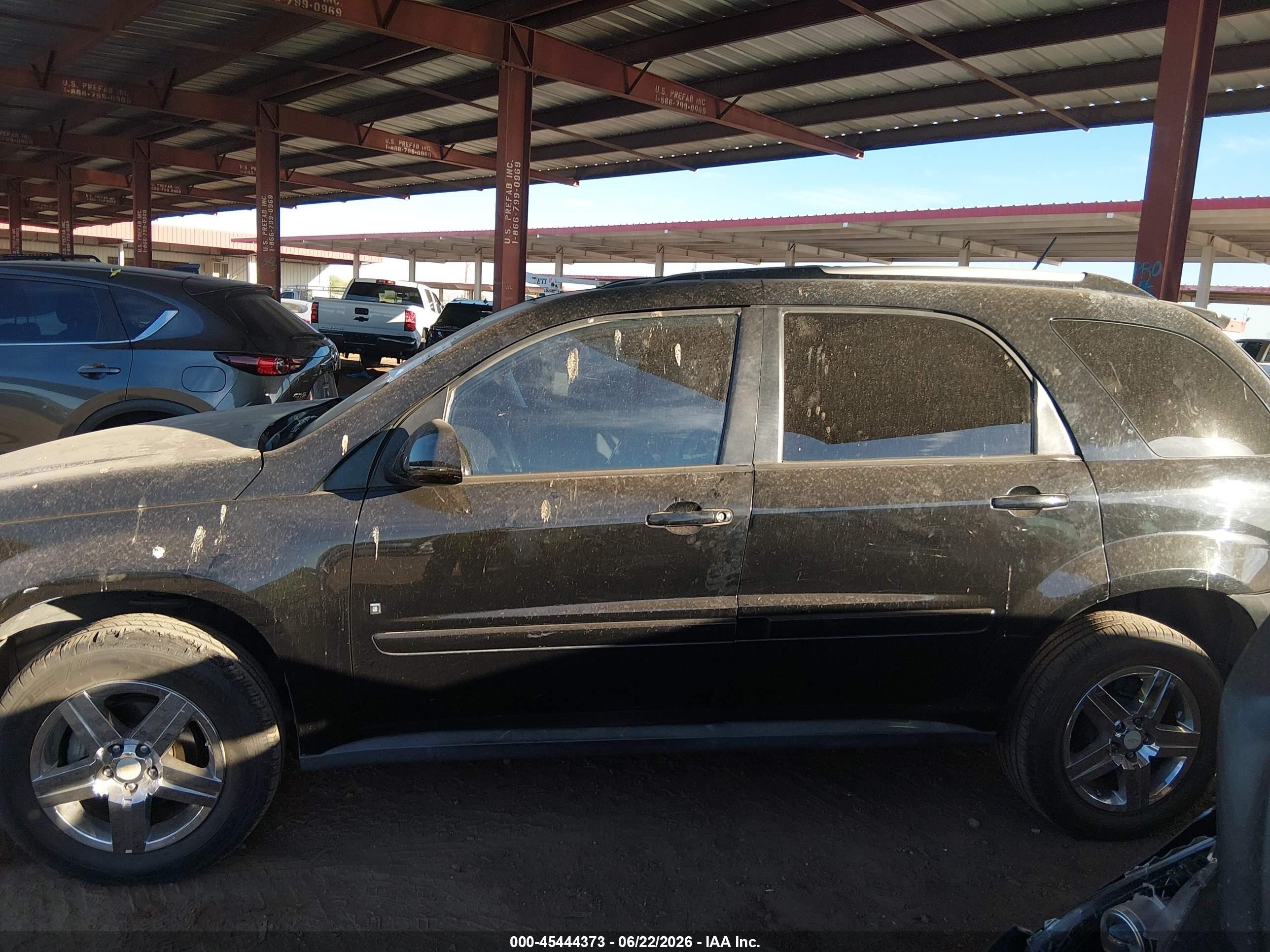 2009 Chevrolet Equinox Lt Black vin: 2CNDL33F396222025