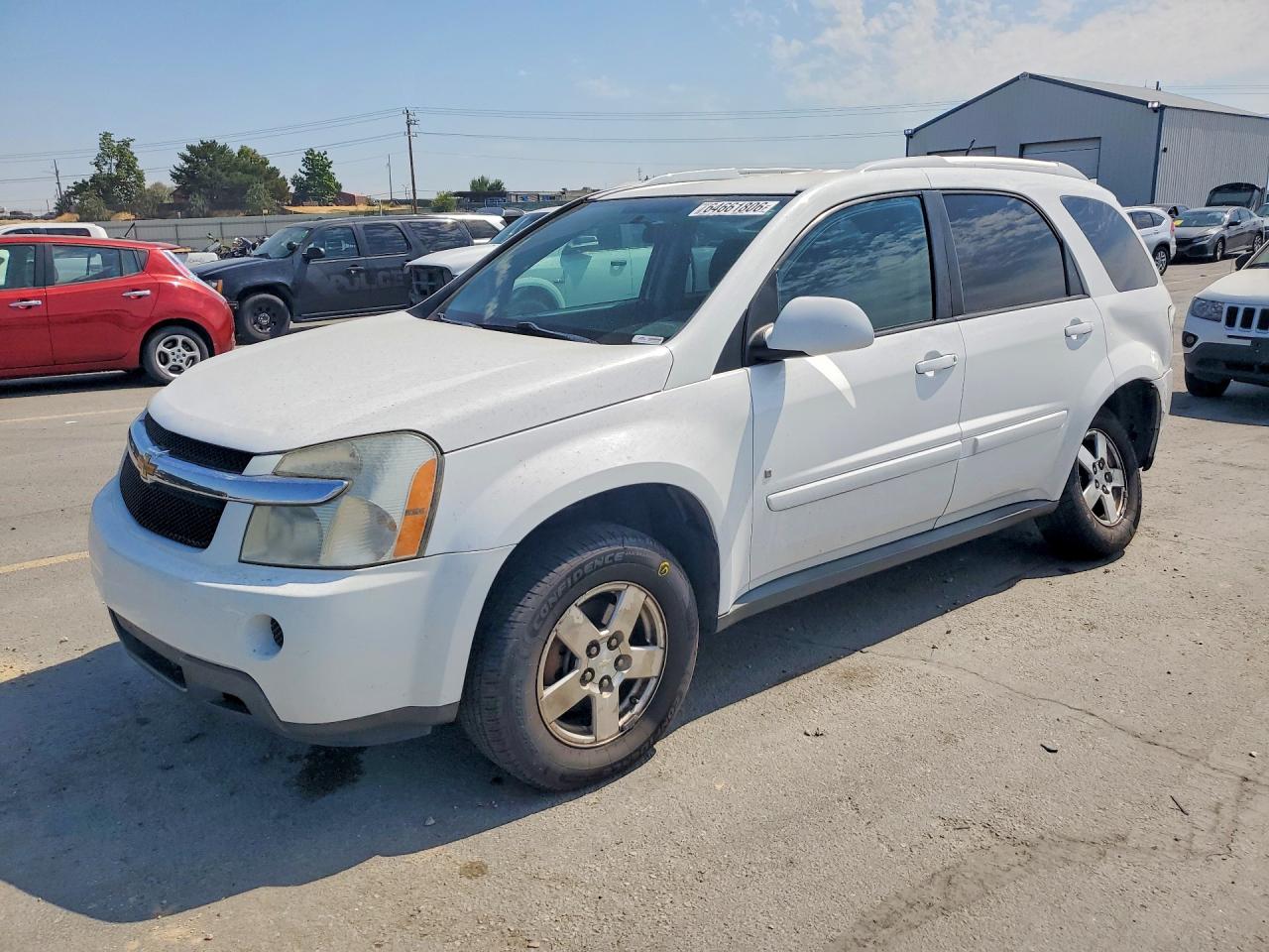 2008 Chevrolet Equinox Lt White vin: 2CNDL33F486283754