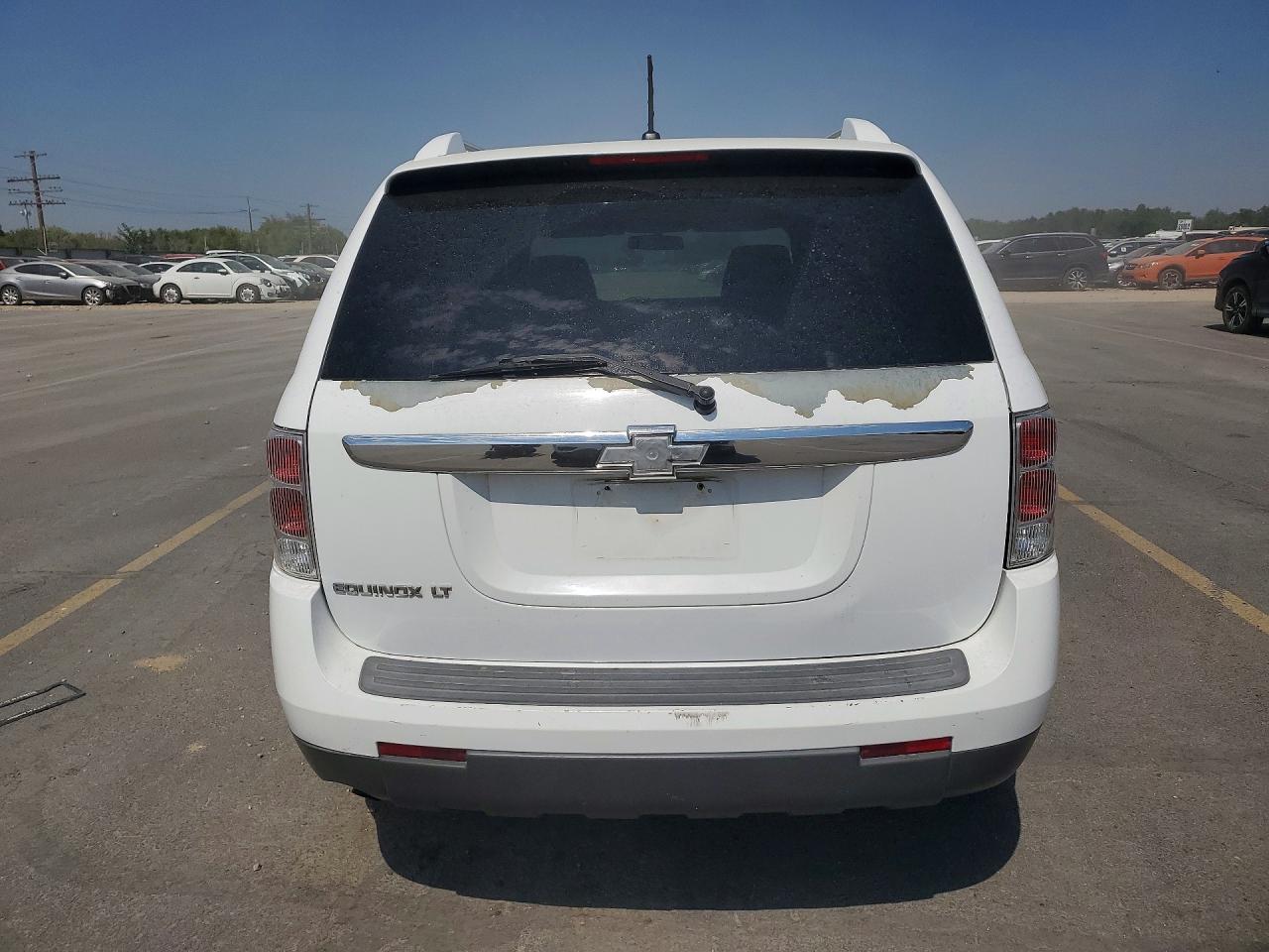 2008 Chevrolet Equinox Lt White vin: 2CNDL33F486283754
