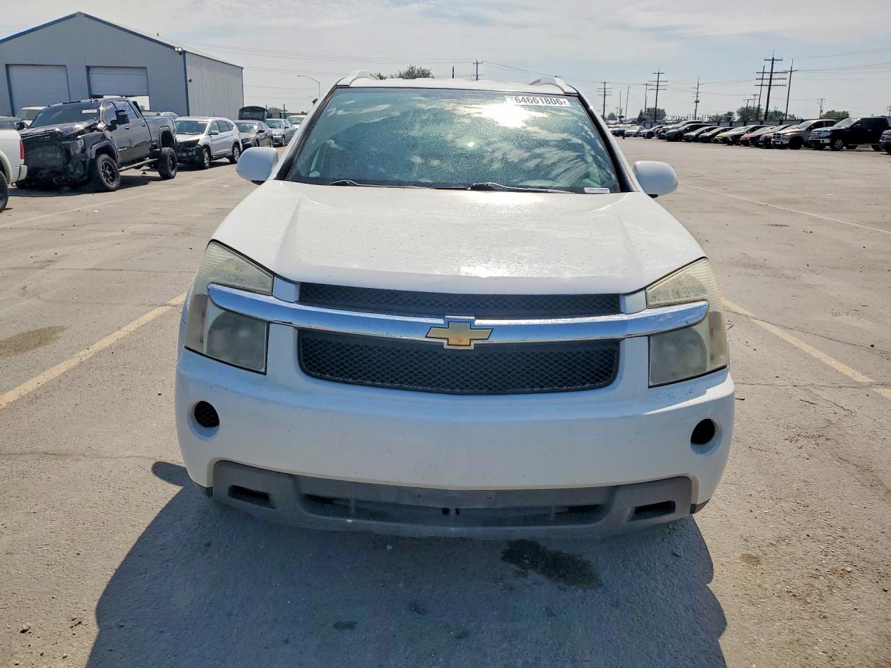 2008 Chevrolet Equinox Lt White vin: 2CNDL33F486283754