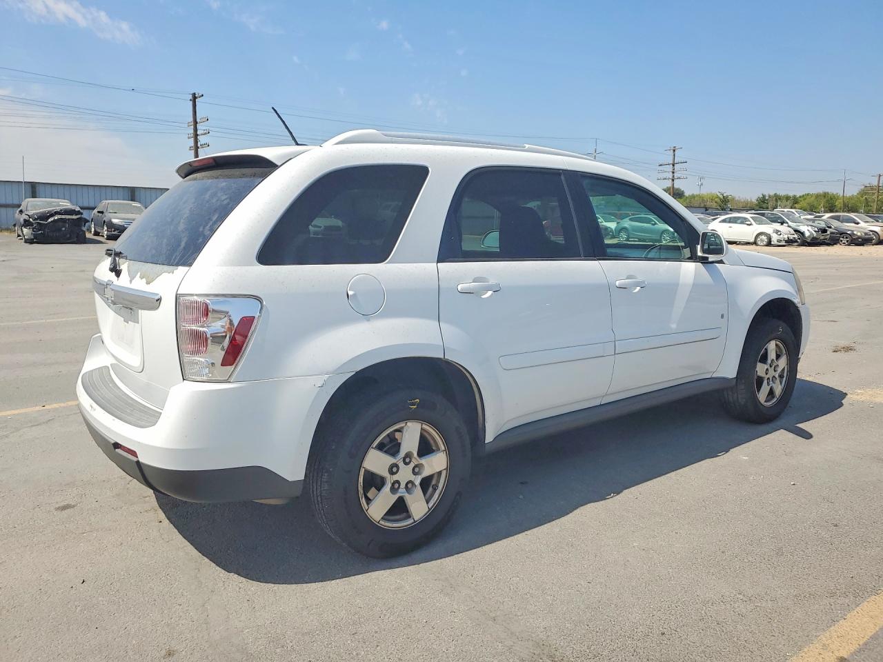 2008 Chevrolet Equinox Lt White vin: 2CNDL33F486283754