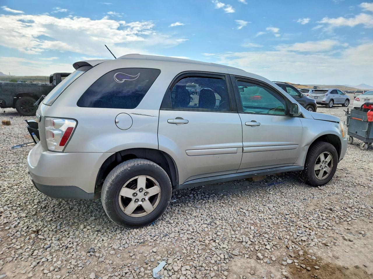2008 Chevrolet Equinox Lt Silver vin: 2CNDL33F486337022