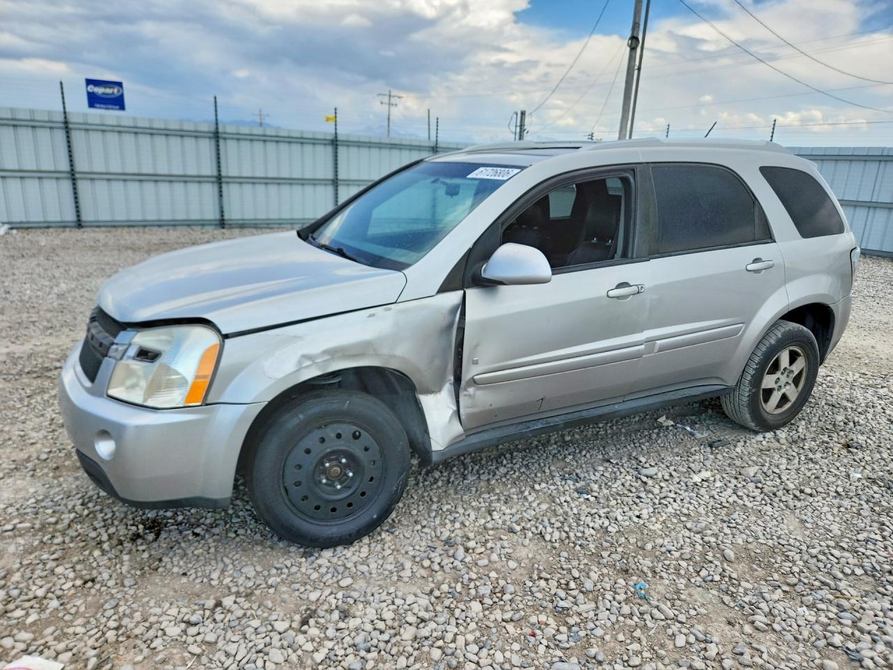 2008 Chevrolet Equinox Lt Silver vin: 2CNDL33F486337022