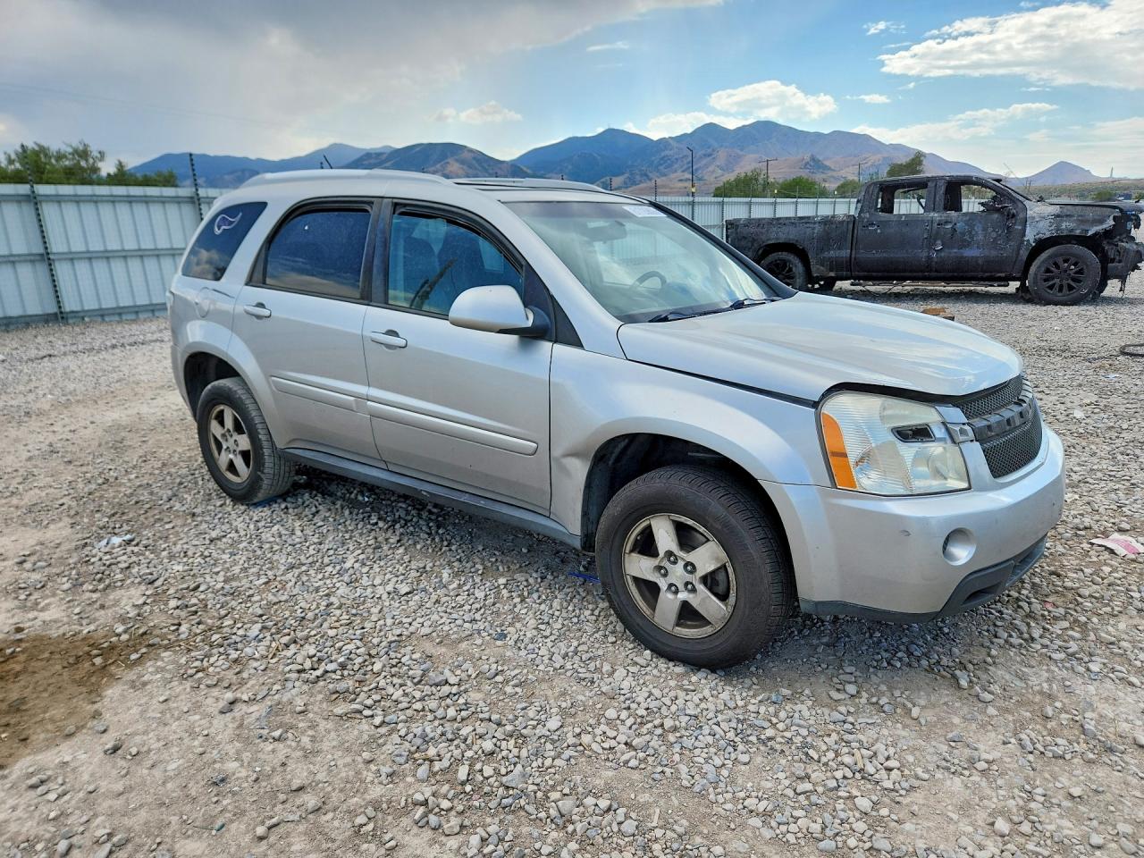 2008 Chevrolet Equinox Lt Silver vin: 2CNDL33F486337022