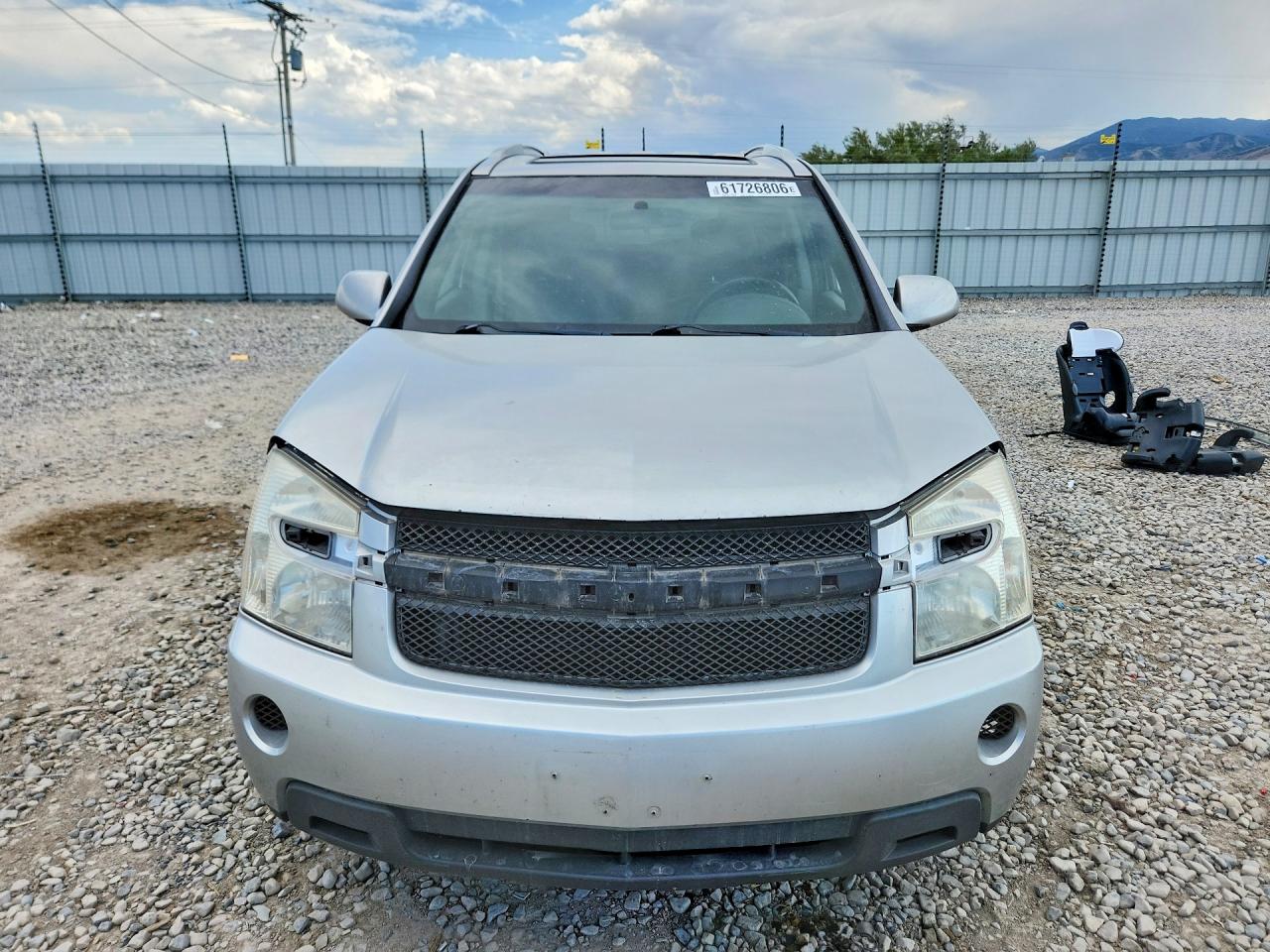 2008 Chevrolet Equinox Lt Silver vin: 2CNDL33F486337022
