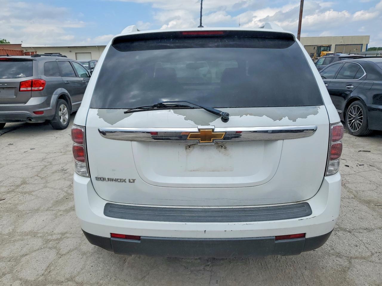 2008 Chevrolet Equinox Lt White vin: 2CNDL33F586020852