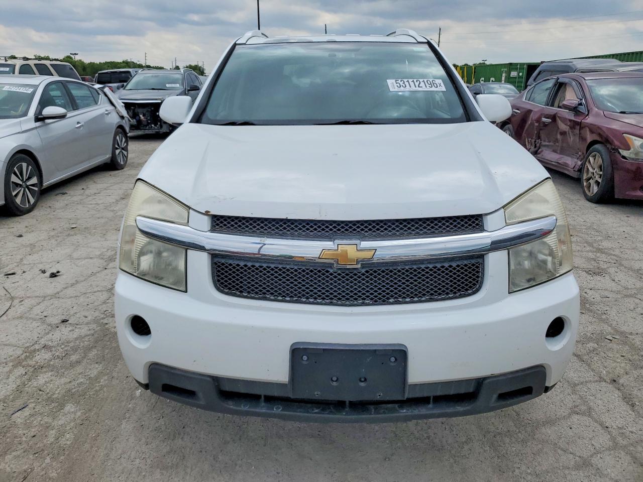 2008 Chevrolet Equinox Lt White vin: 2CNDL33F586020852