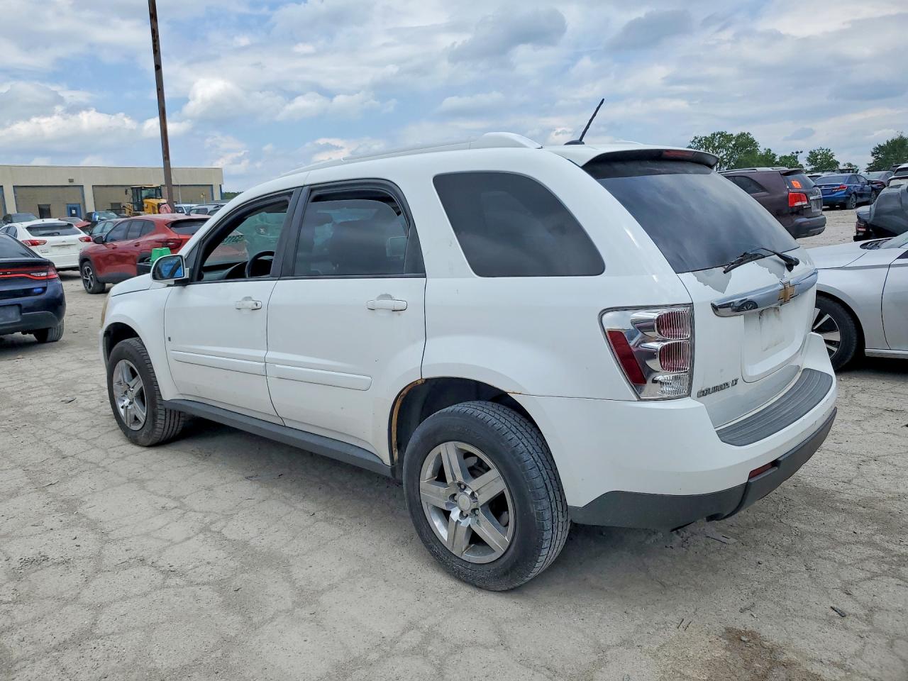2008 Chevrolet Equinox Lt White vin: 2CNDL33F586020852