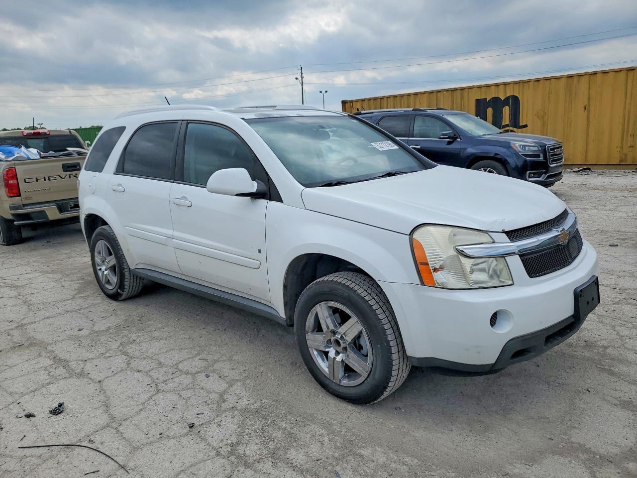 2008 Chevrolet Equinox Lt White vin: 2CNDL33F586020852