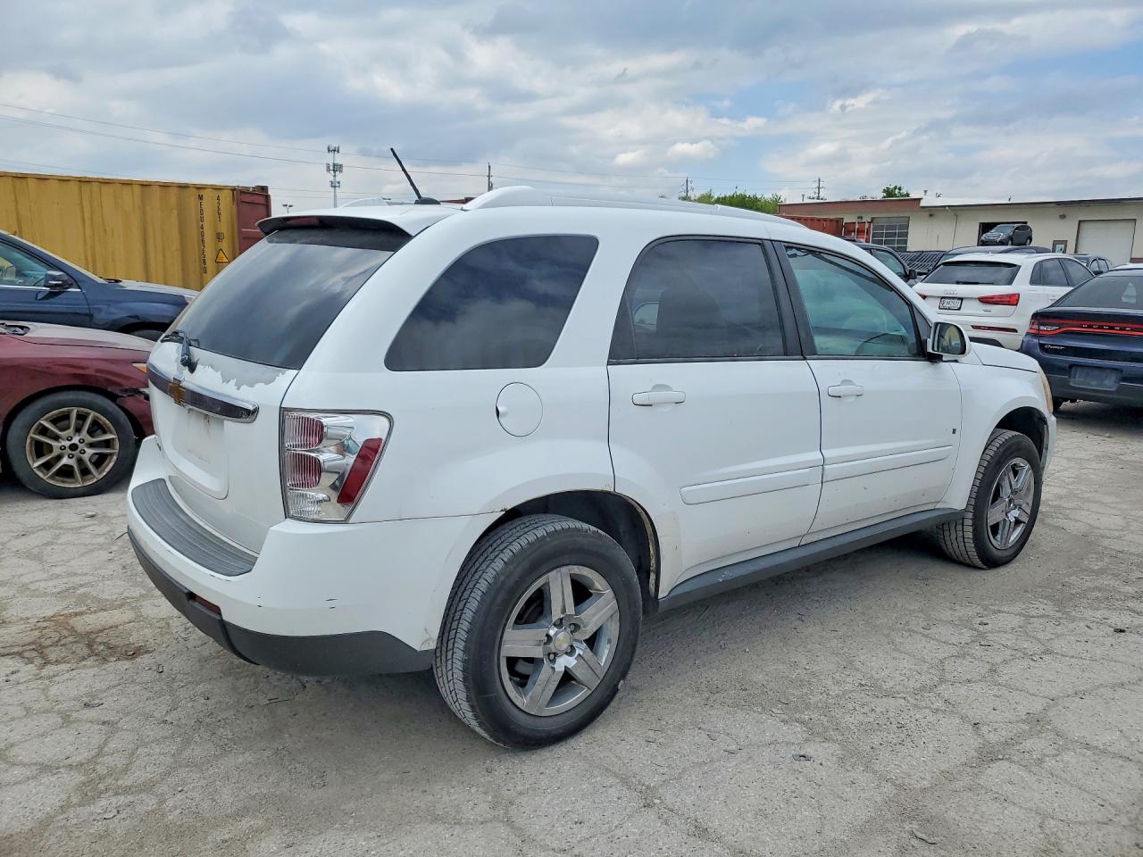 2008 Chevrolet Equinox Lt White vin: 2CNDL33F586020852