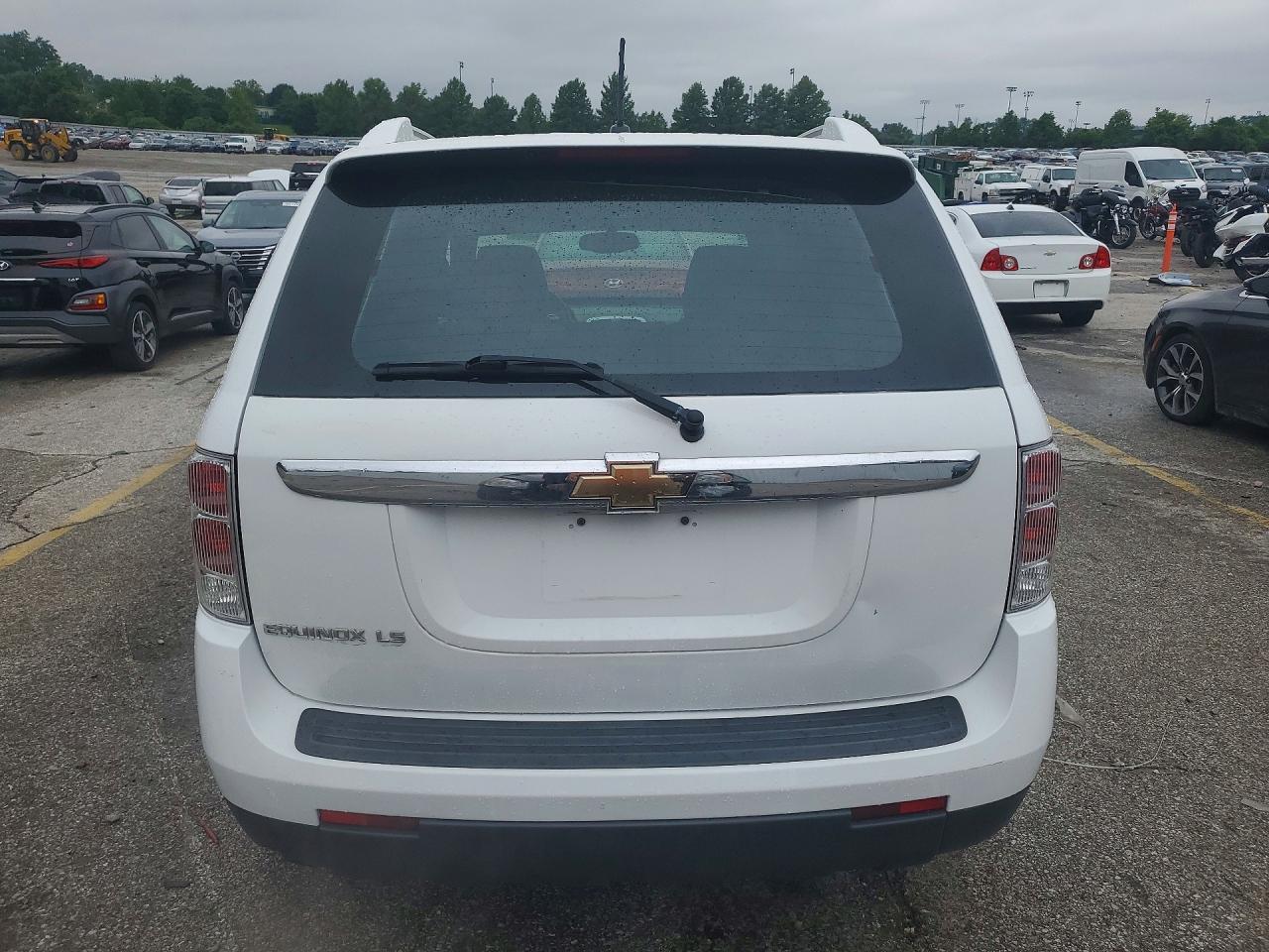 2009 Chevrolet Equinox Lt White vin: 2CNDL33F596244091