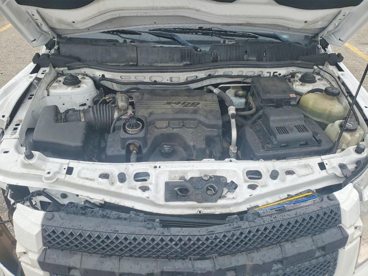 2009 Chevrolet Equinox Lt White vin: 2CNDL33F596244091