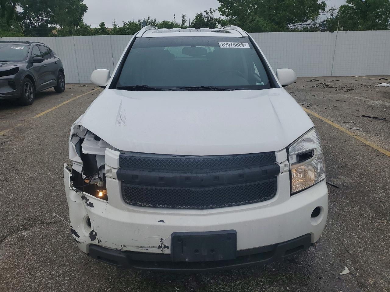 2009 Chevrolet Equinox Lt White vin: 2CNDL33F596244091
