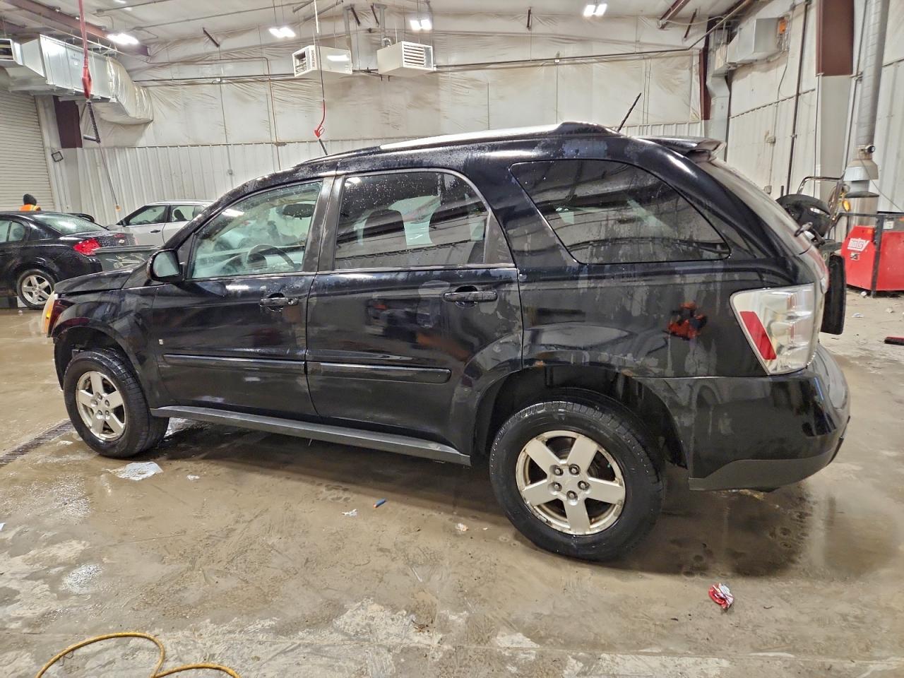 2008 Chevrolet Equinox Lt Black vin: 2CNDL33F686070109