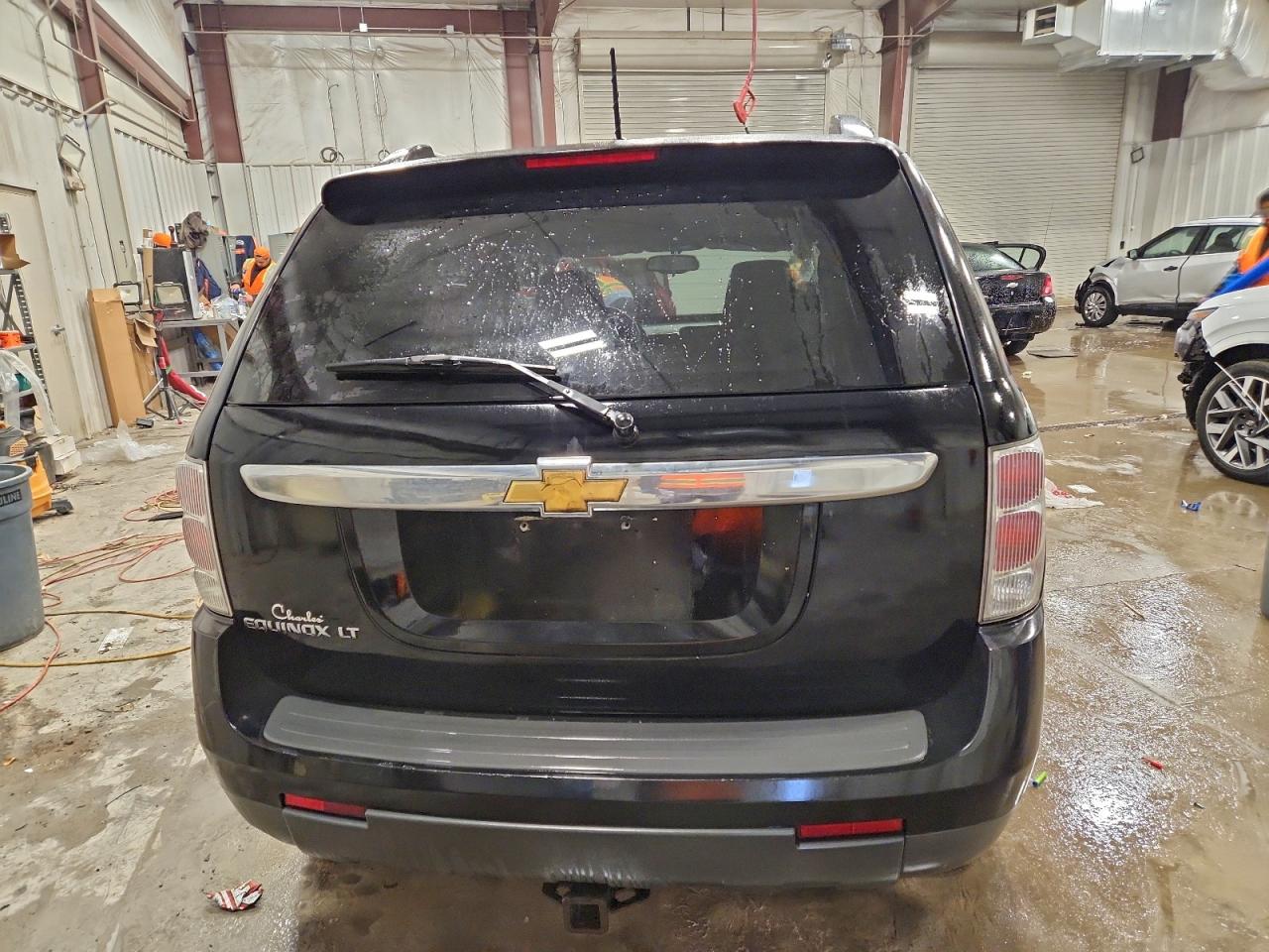 2008 Chevrolet Equinox Lt Black vin: 2CNDL33F686070109
