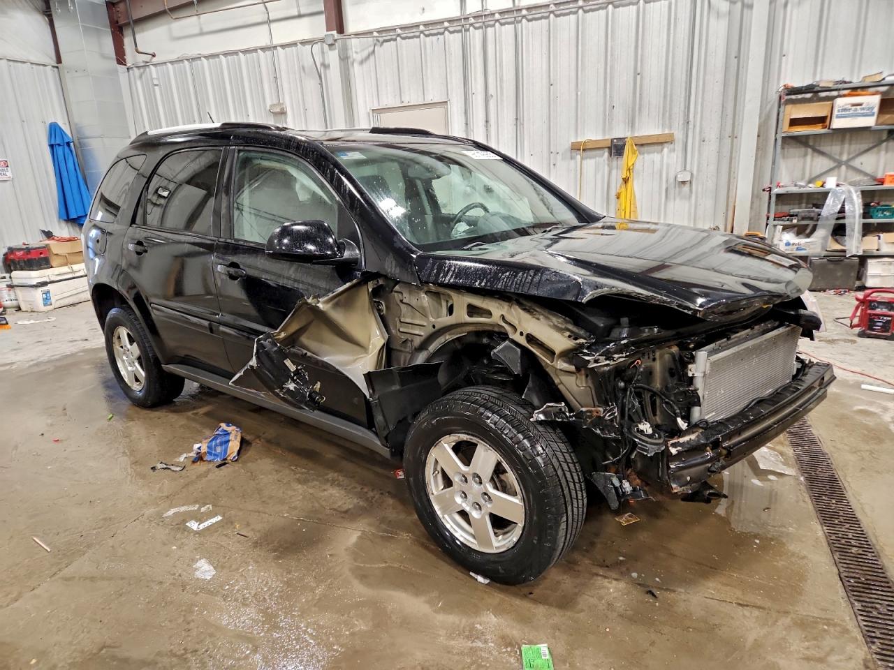 2008 Chevrolet Equinox Lt Black vin: 2CNDL33F686070109