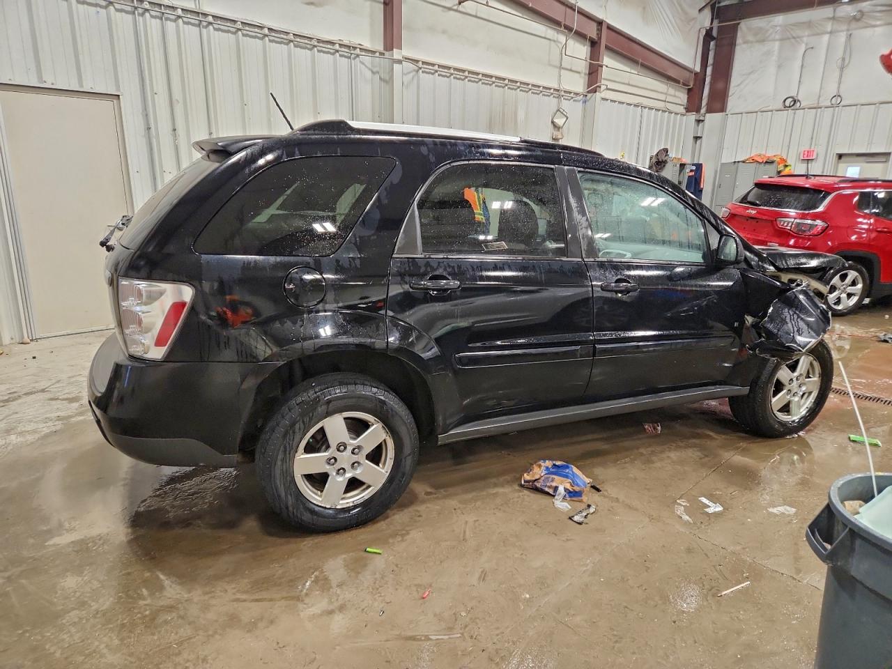 2008 Chevrolet Equinox Lt Black vin: 2CNDL33F686070109