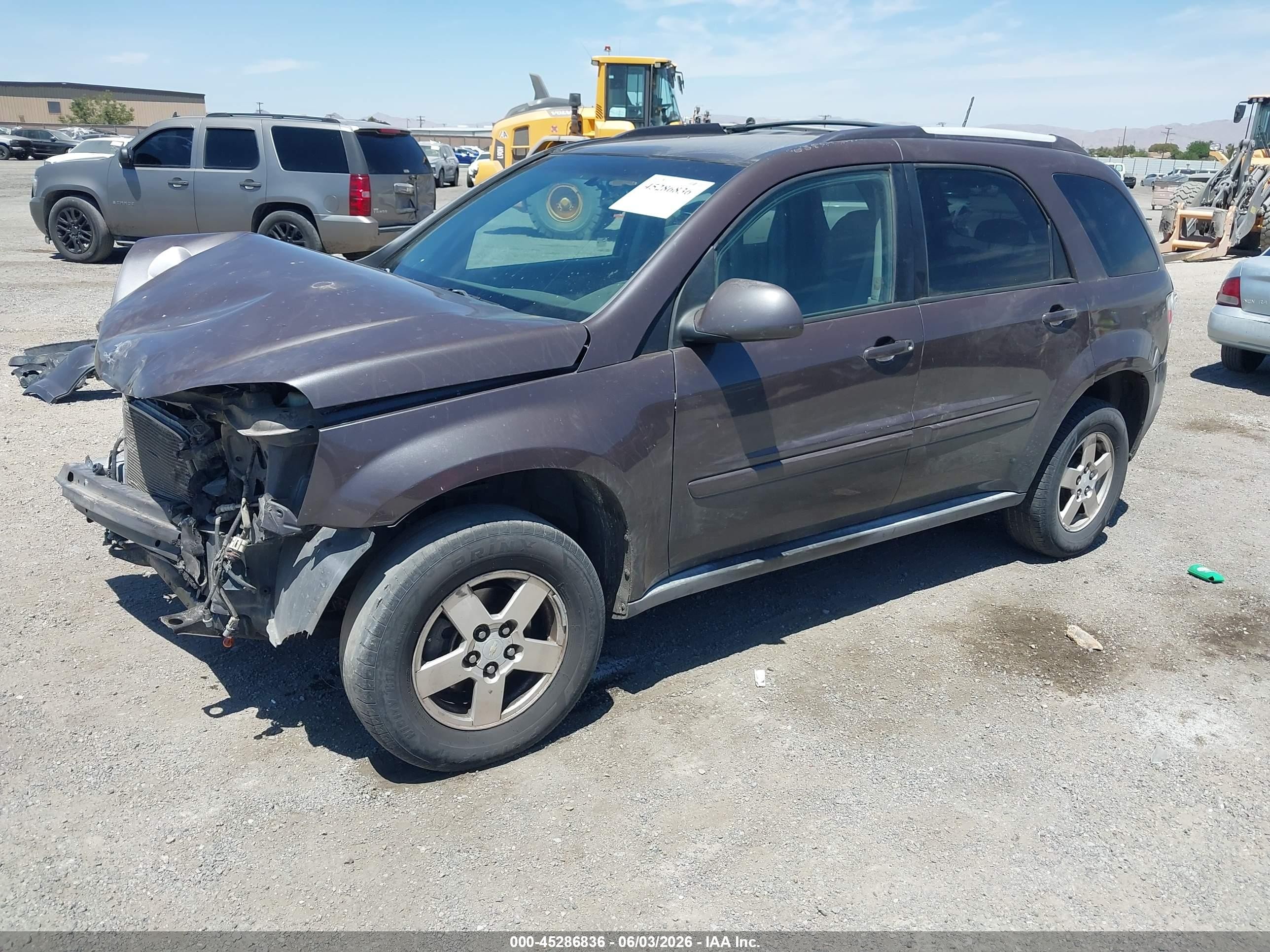 2008 Chevrolet Equinox Lt Brown vin: 2CNDL33F686072345