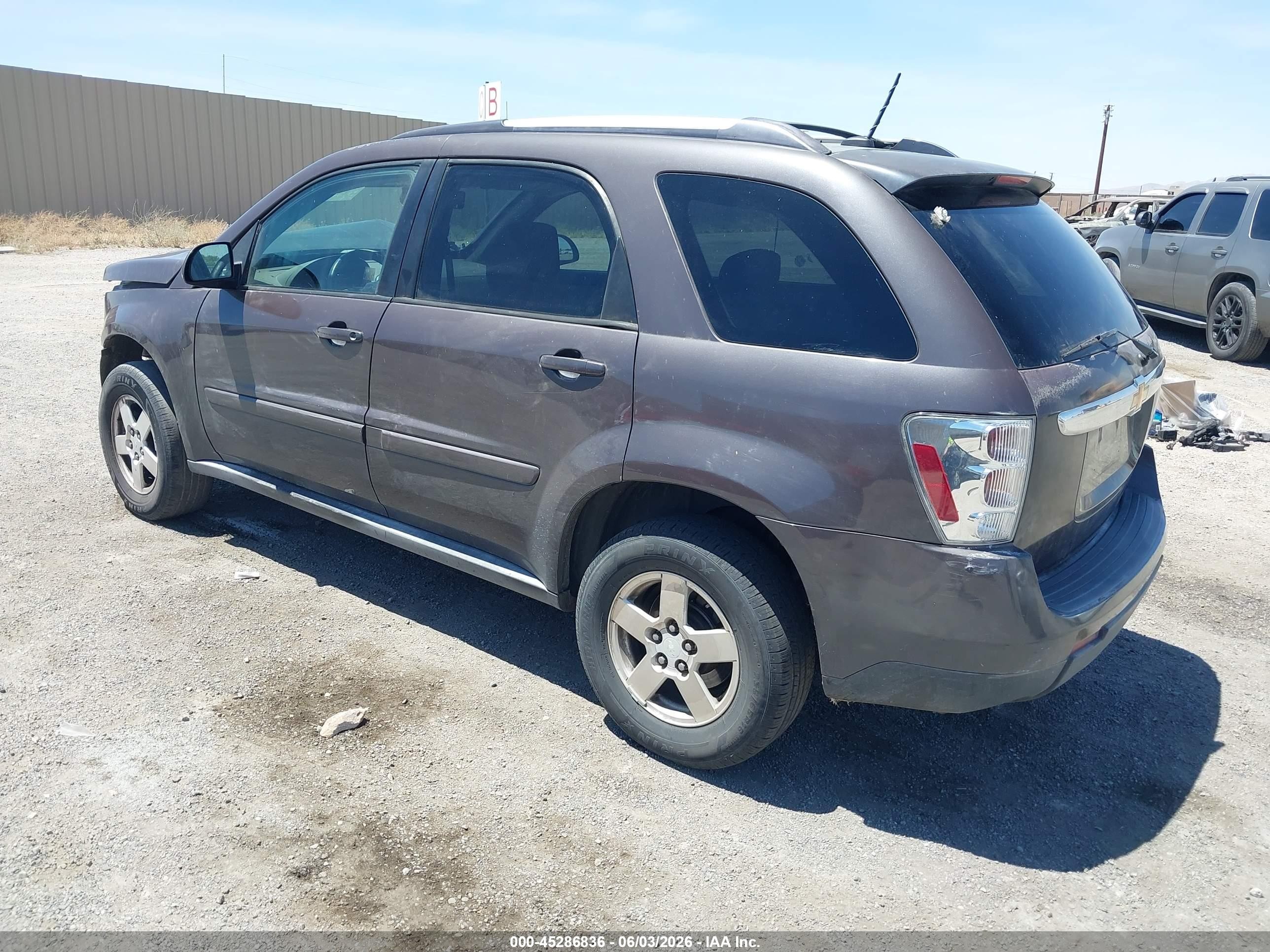2008 Chevrolet Equinox Lt Brown vin: 2CNDL33F686072345