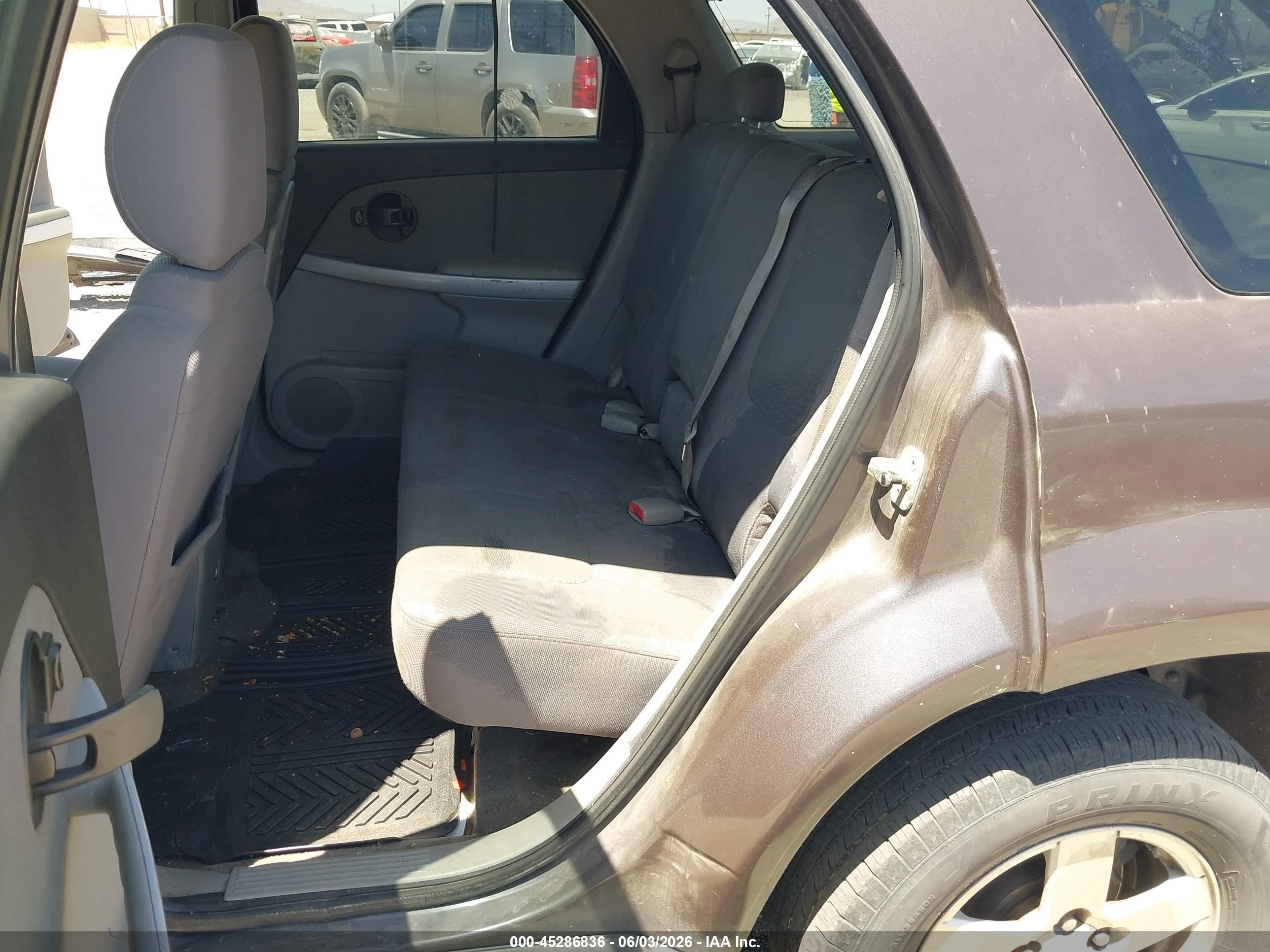 2008 Chevrolet Equinox Lt Brown vin: 2CNDL33F686072345