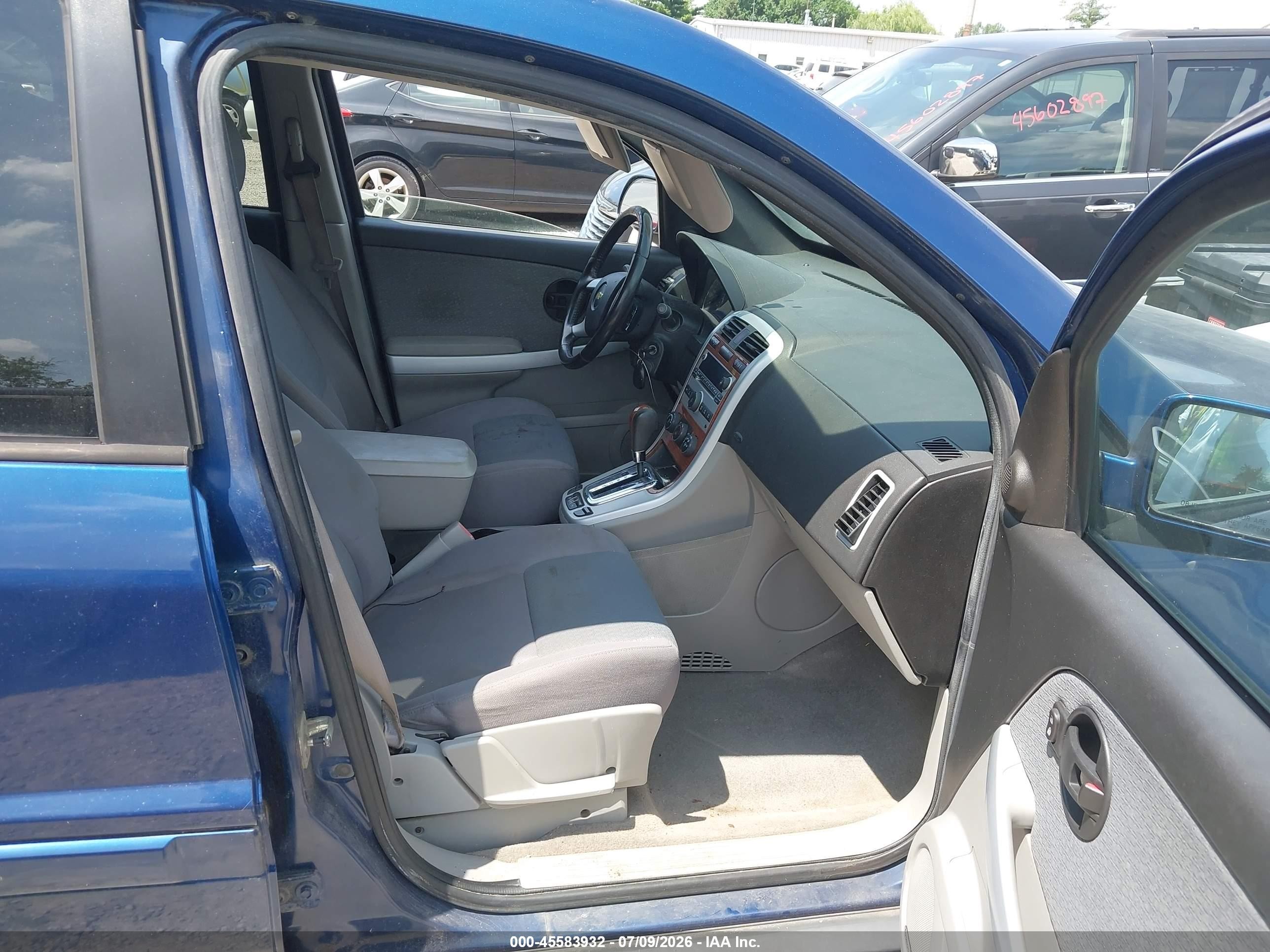 2008 Chevrolet Equinox Lt Blue vin: 2CNDL33F786025034