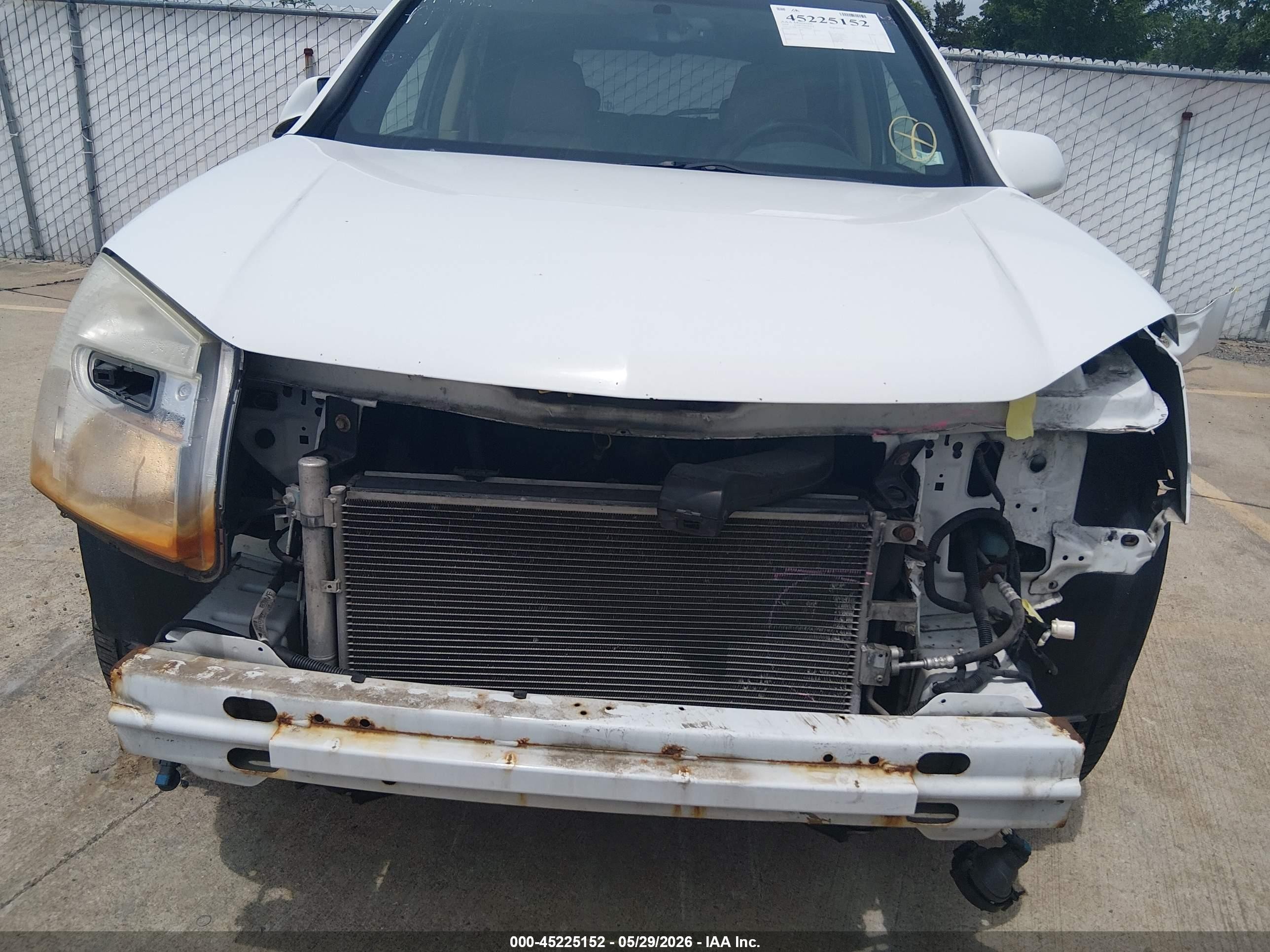 2008 Chevrolet Equinox Lt White vin: 2CNDL33F786044098