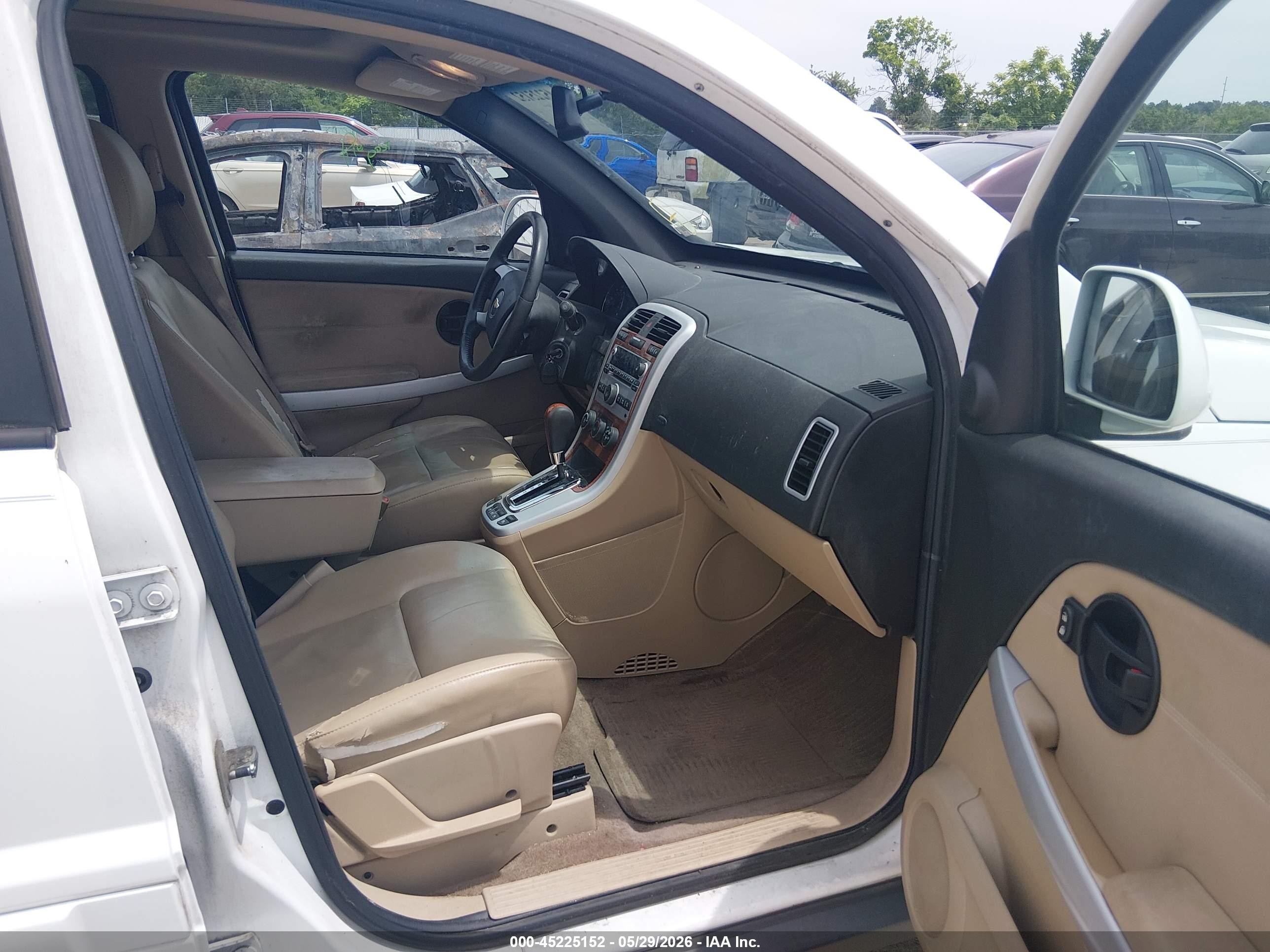 2008 Chevrolet Equinox Lt White vin: 2CNDL33F786044098