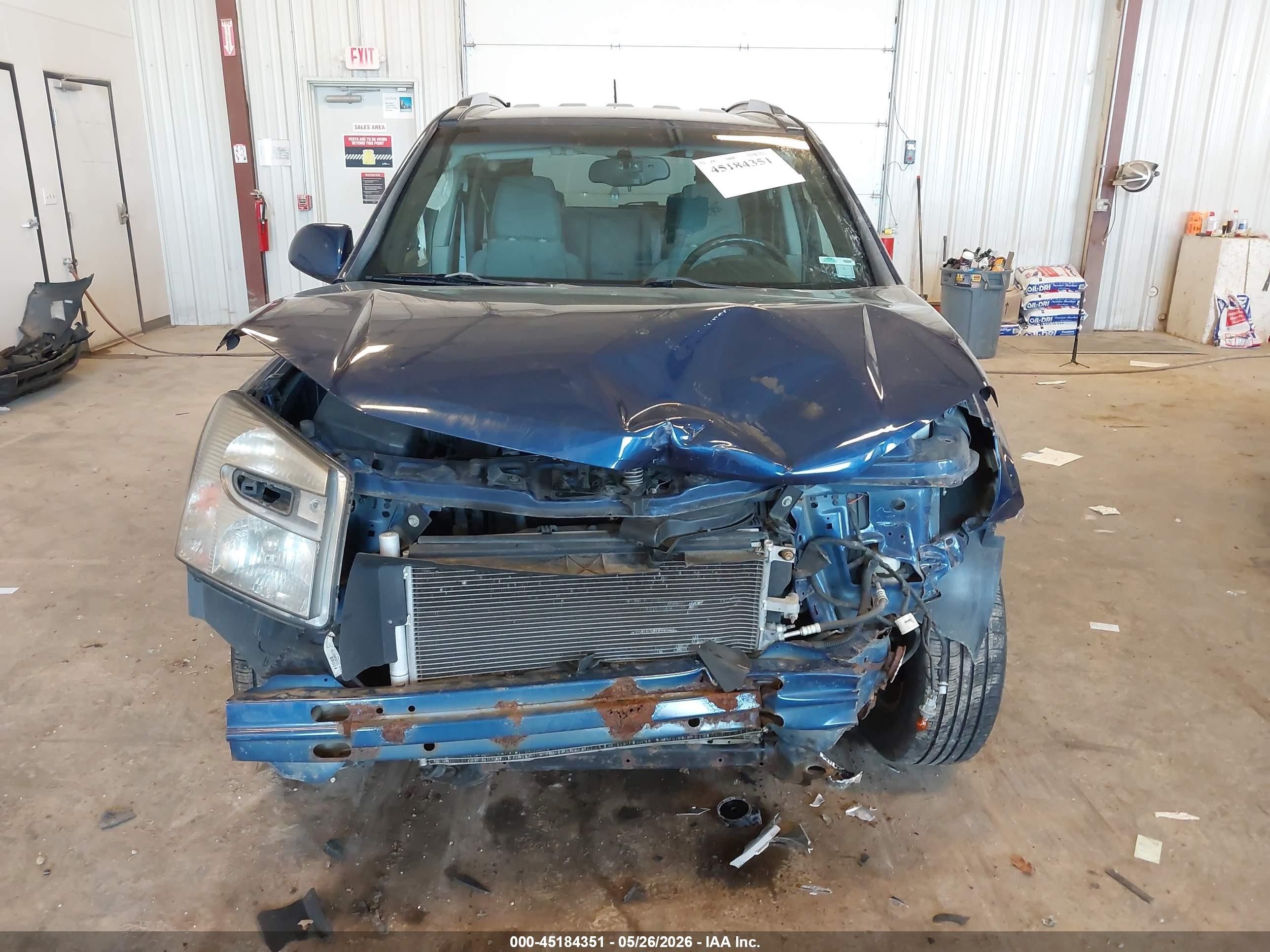2008 Chevrolet Equinox Lt Blue vin: 2CNDL33F786281464