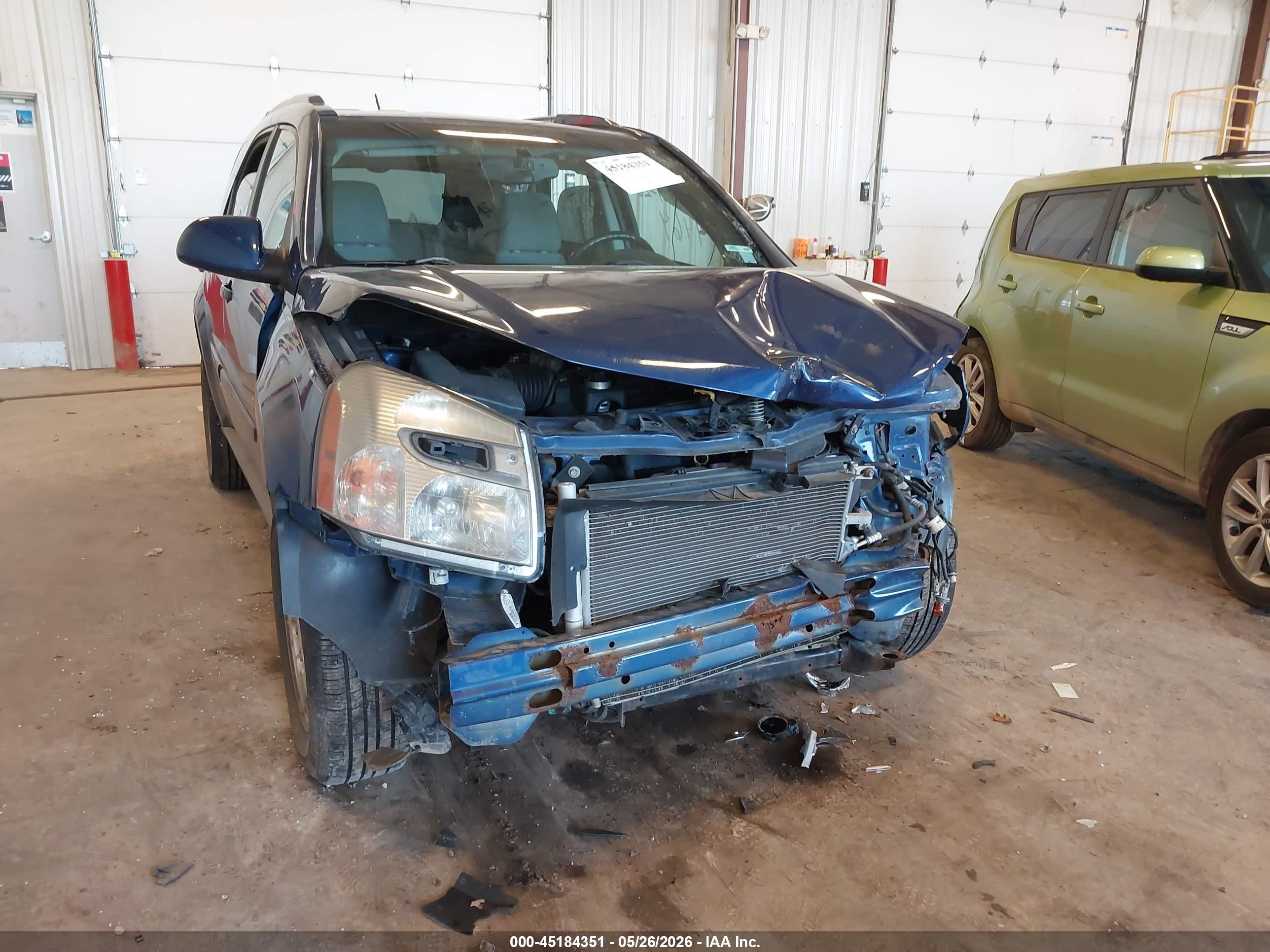 2008 Chevrolet Equinox Lt Blue vin: 2CNDL33F786281464