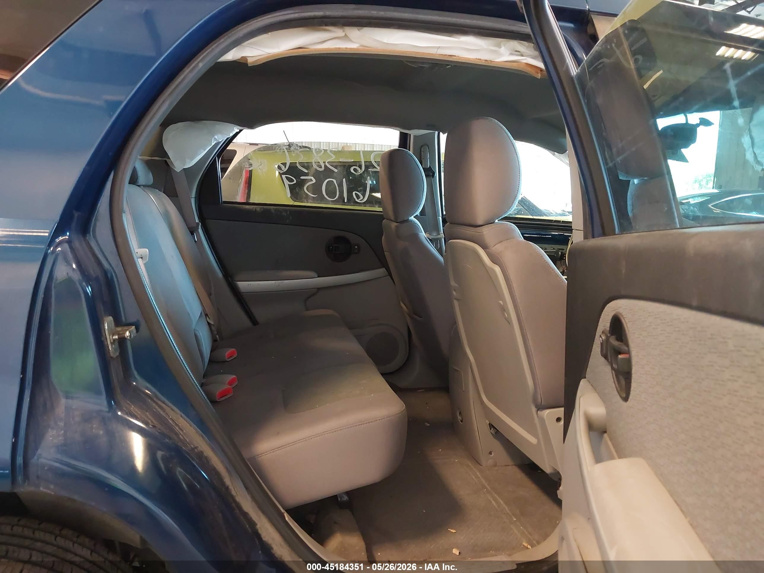 2008 Chevrolet Equinox Lt Blue vin: 2CNDL33F786281464